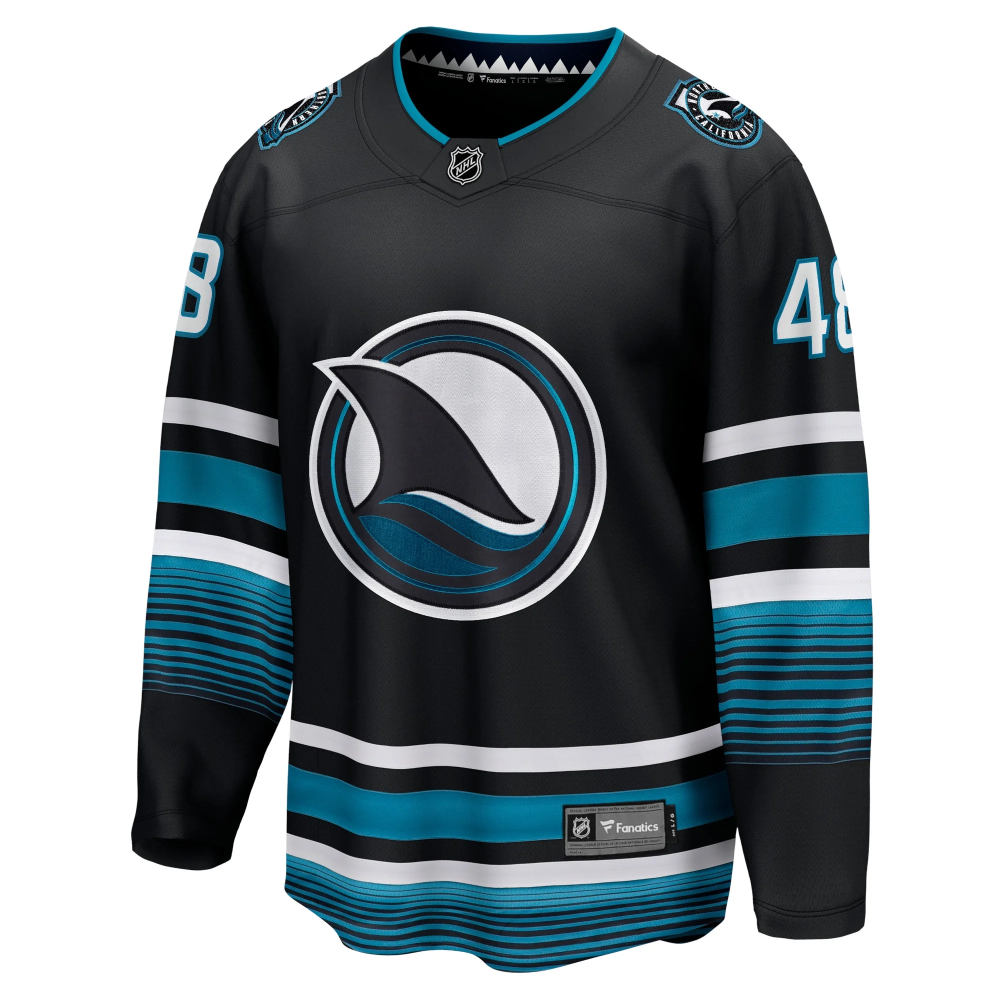 Men's Fanatics Tomas Hertl Black San Jose Sharks Alternate Premier Breakaway Player Jersey
