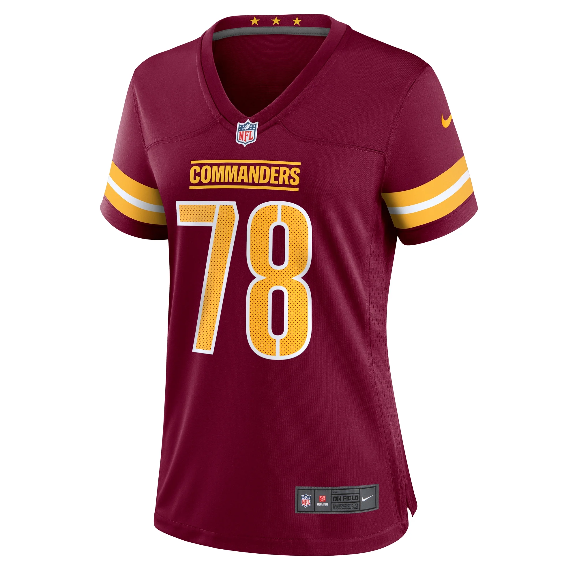 Women's Nike Cornelius Lucas Burgundy Washington Commanders Game Jersey