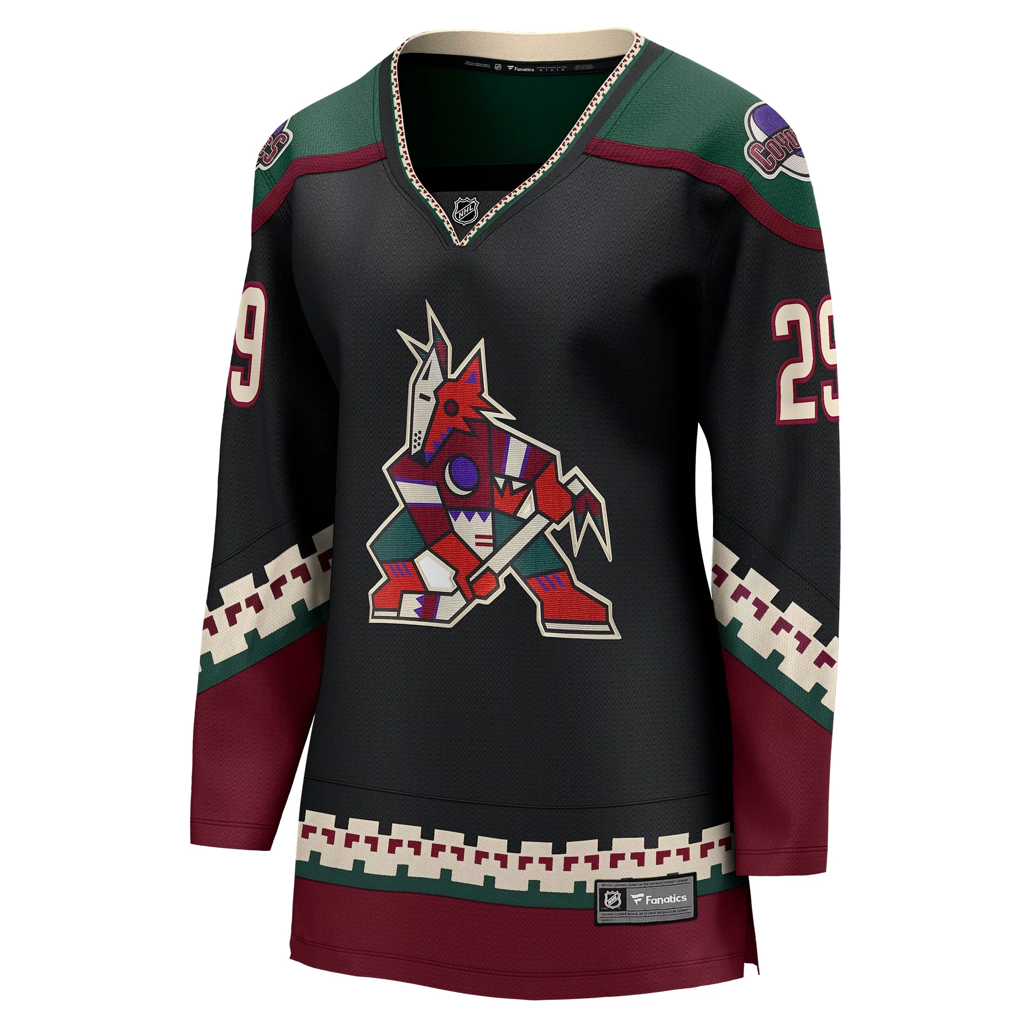 Women's Fanatics Branded Barrett Hayton Black Arizona Coyotes Home Breakaway Player Jersey