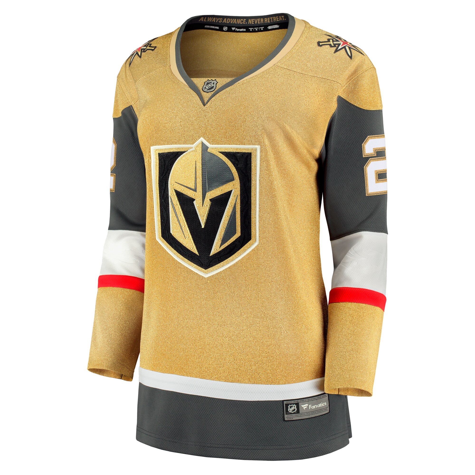 Zach Whitecloud Vegas Golden Knights Fanatics Women's Alternate Breakaway Player Jersey - Gold