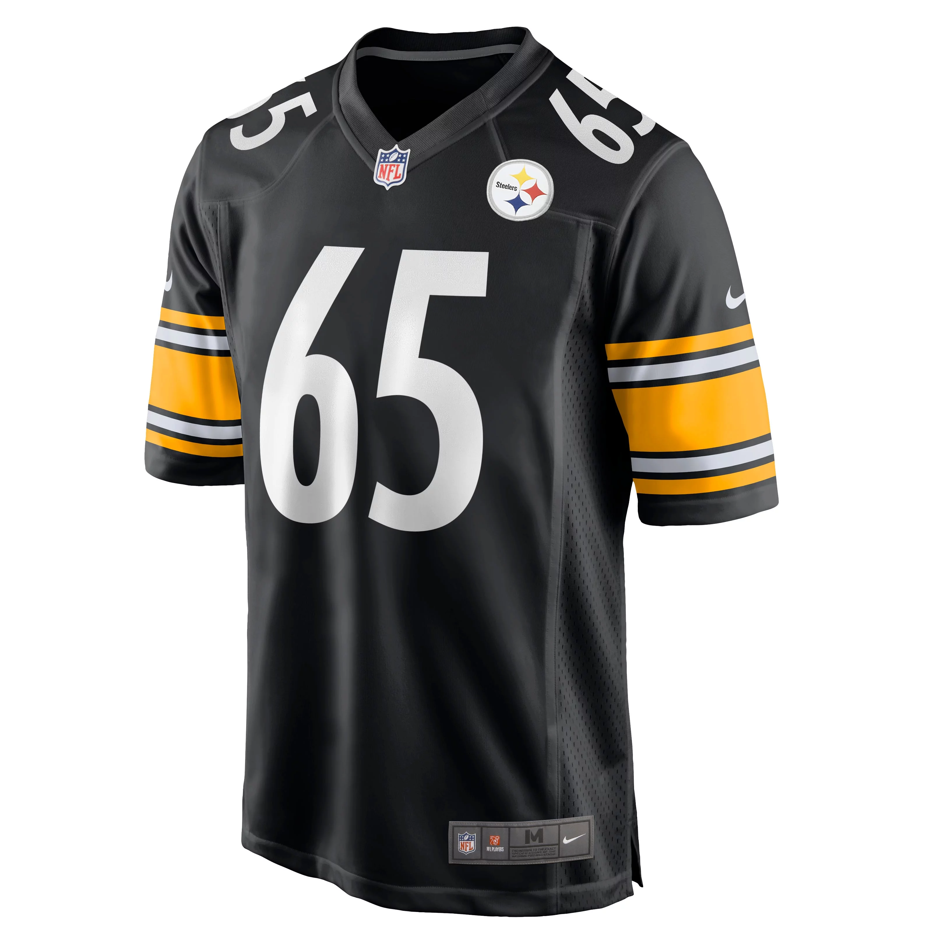 Men's Nike Dan Moore Jr. Black Pittsburgh Steelers Game Jersey