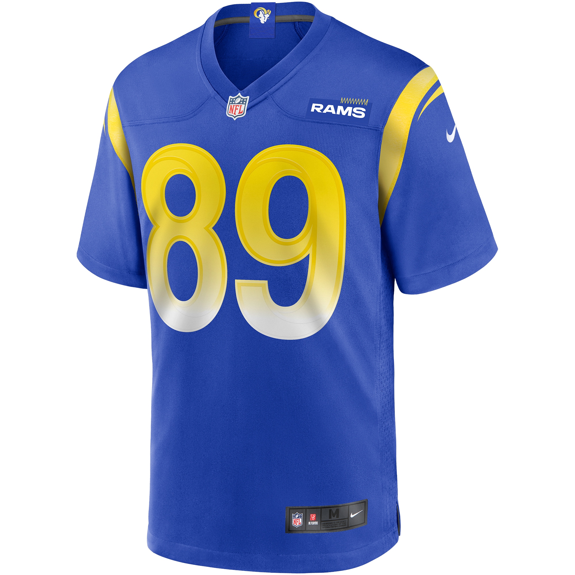 Men's Nike Tyler Higbee Royal Los Angeles Rams Game Player Jersey