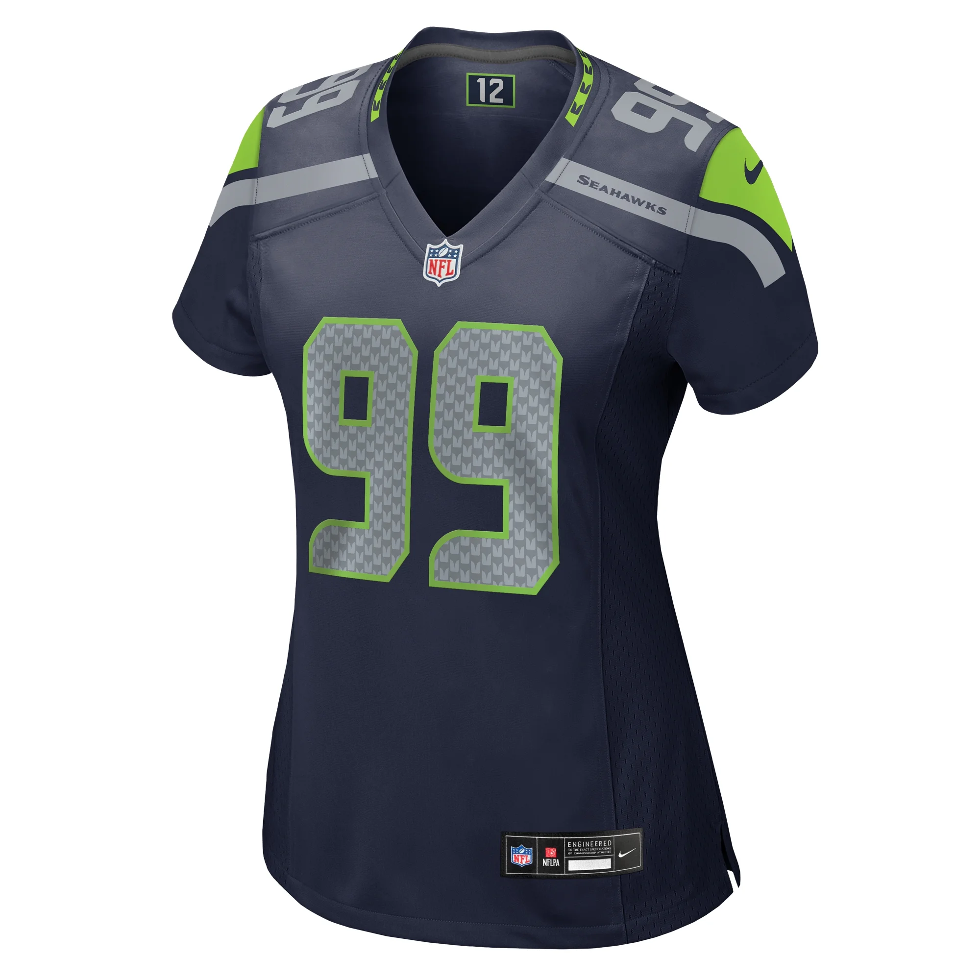 Women's Nike Leonard Williams College Navy Seattle Seahawks Game Jersey