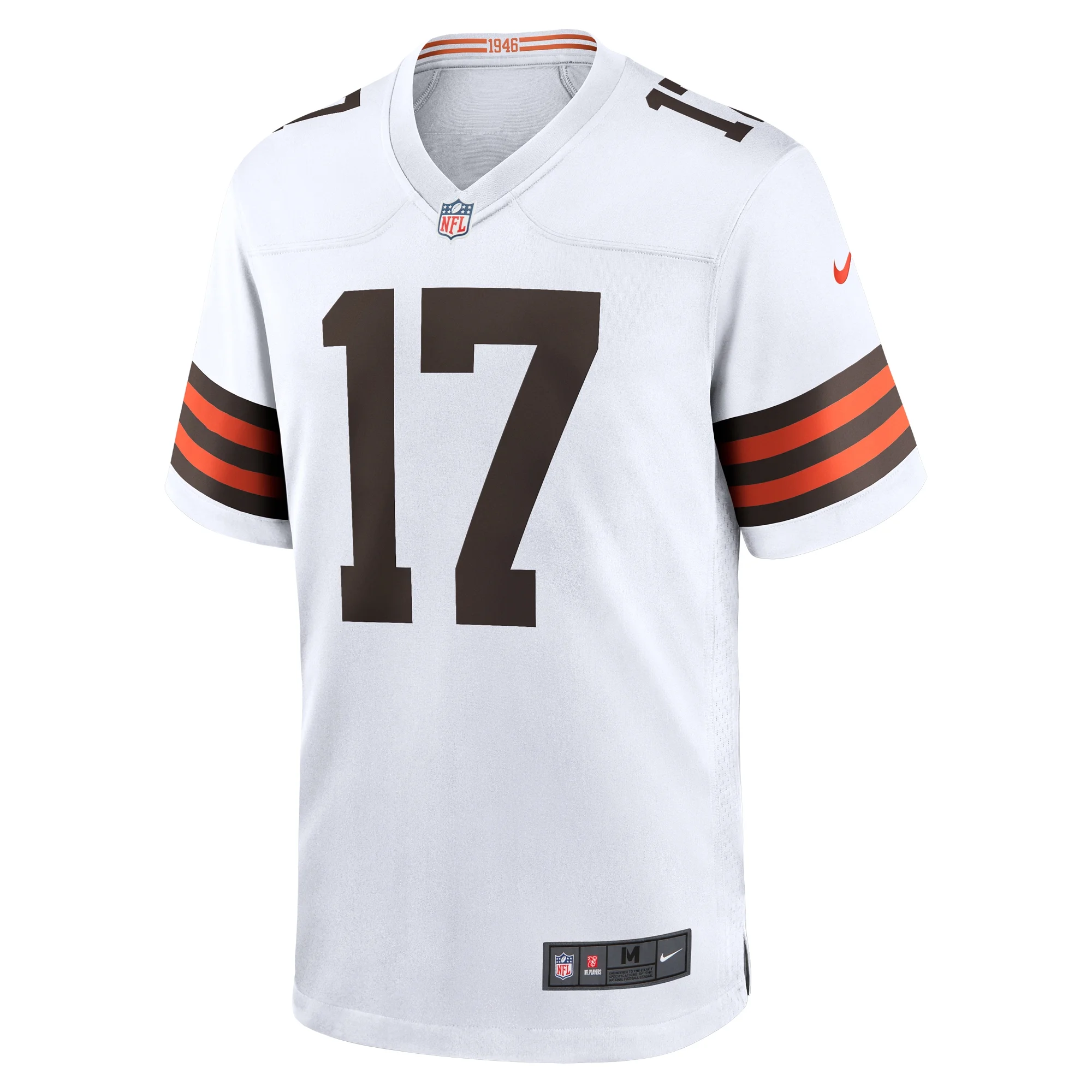 Men's Nike Dorian Thompson-Robinson White Cleveland Browns Game Jersey