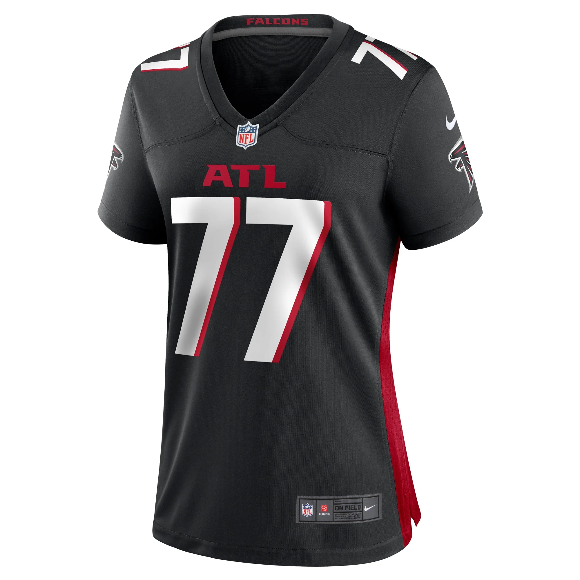 Women's Nike Storm Norton Black Atlanta Falcons Game Jersey