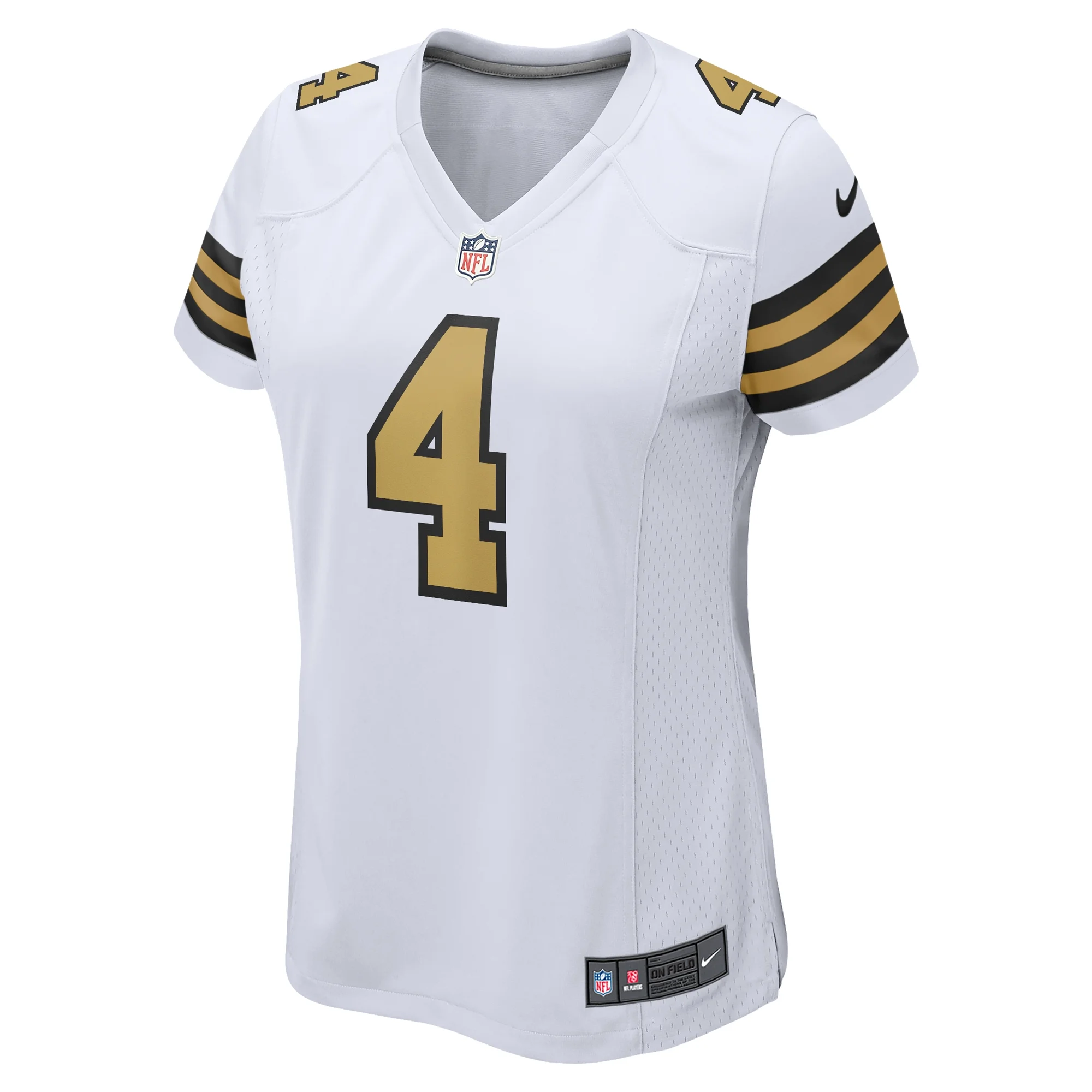 Women's Nike Derek Carr White New Orleans Saints Alternate Game Jersey
