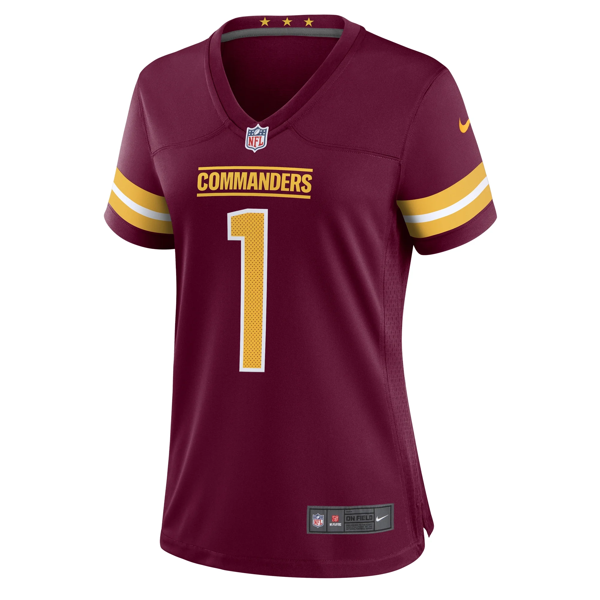 Women's Nike Number 1 Mom Burgundy Washington Commanders Game Jersey