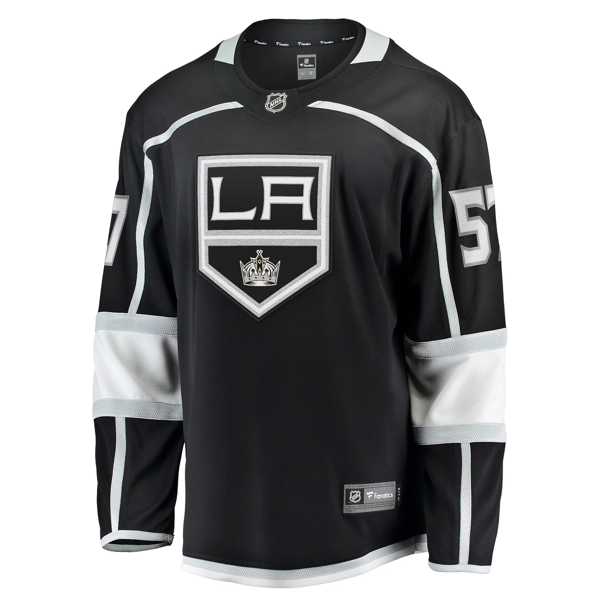 Men's Fanatics Jacob Moverare Black Los Angeles Kings Home Breakaway Player Jersey