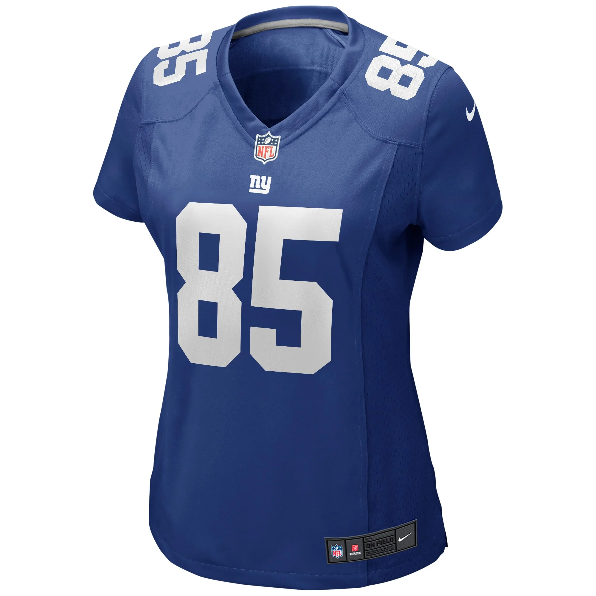 Women's Nike David Tyree Royal New York Giants Game Retired Player Jersey