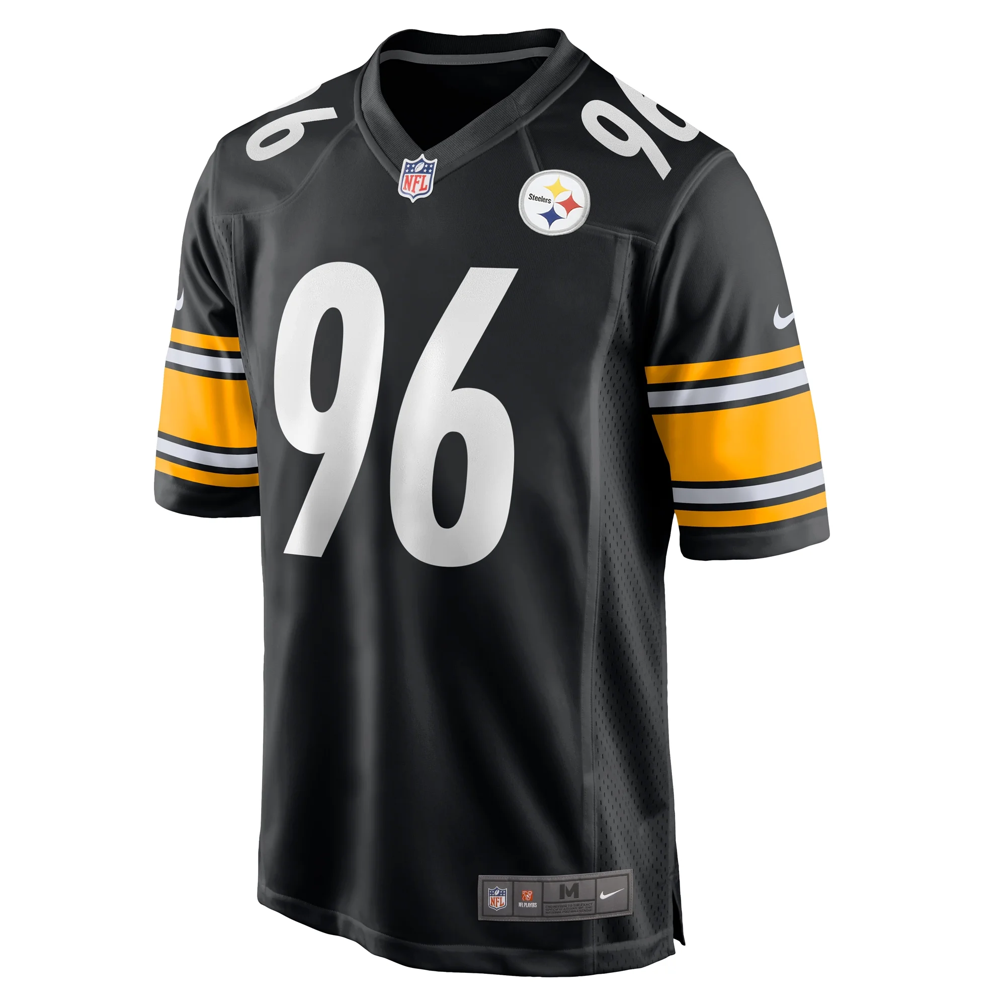Men's Nike Breiden Fehoko Black Pittsburgh Steelers Game Jersey