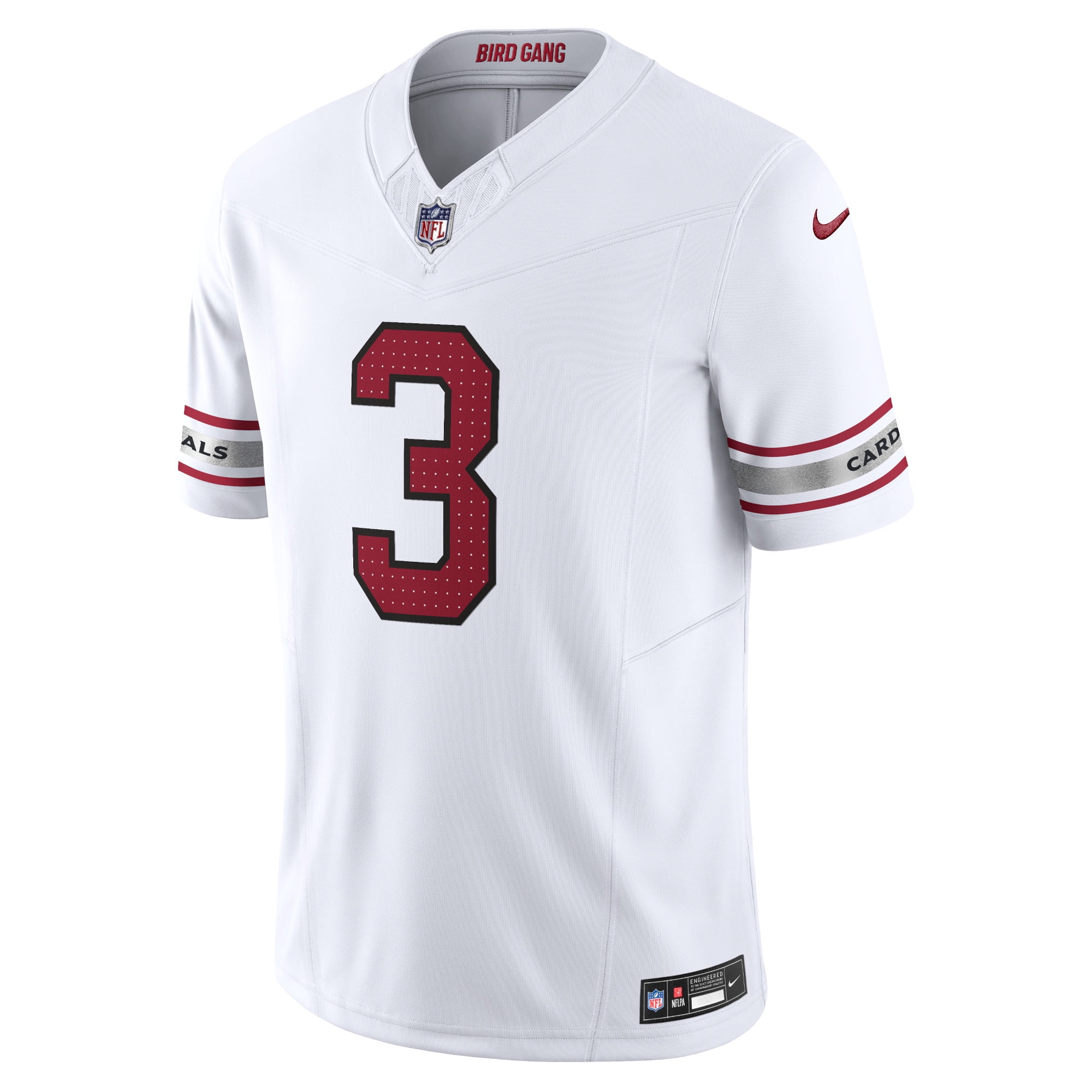 Men's Nike Budda Baker White Arizona Cardinals Vapor F.U.S.E. Limited Jersey
