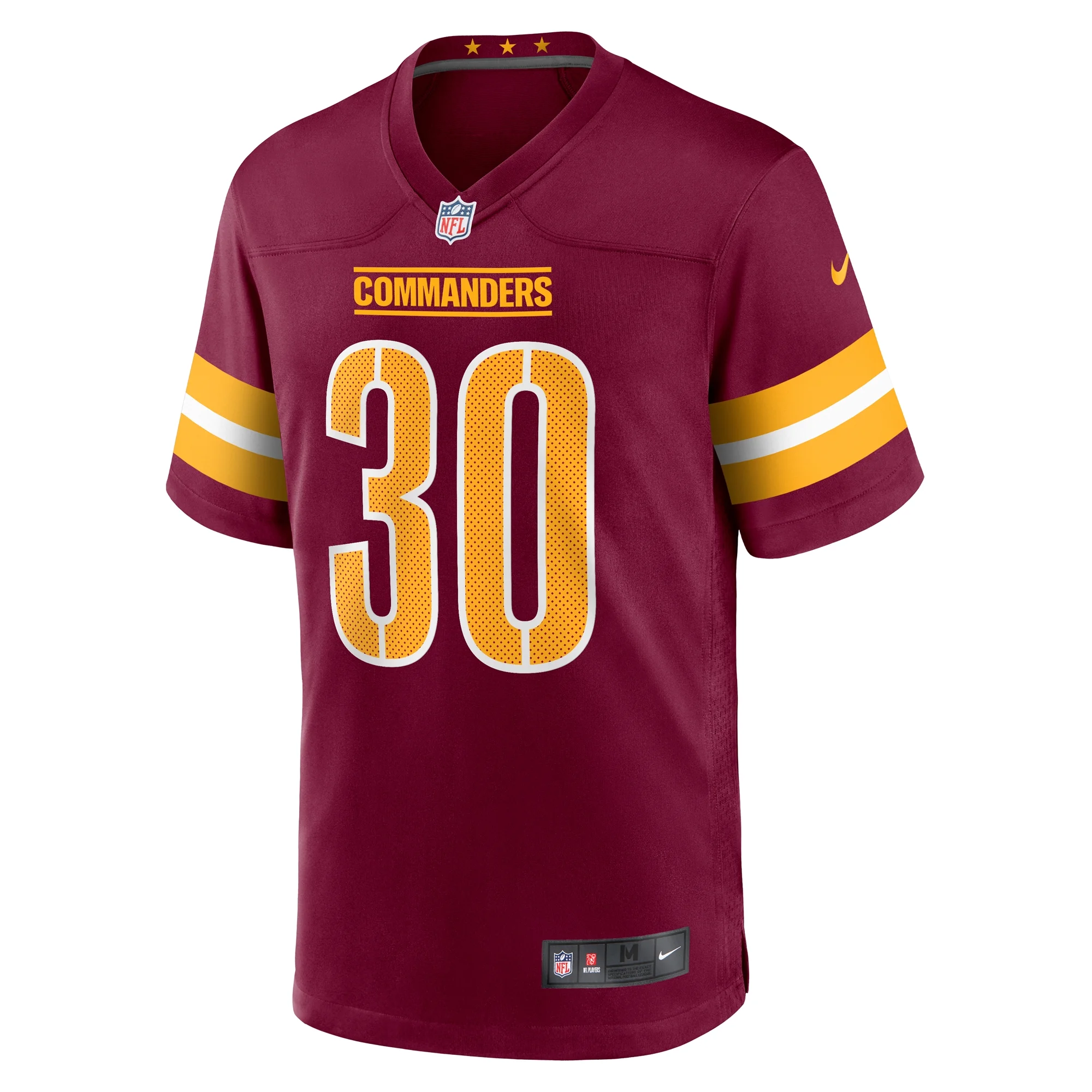 Men's Nike Troy Apke Burgundy Washington Commanders Game Jersey