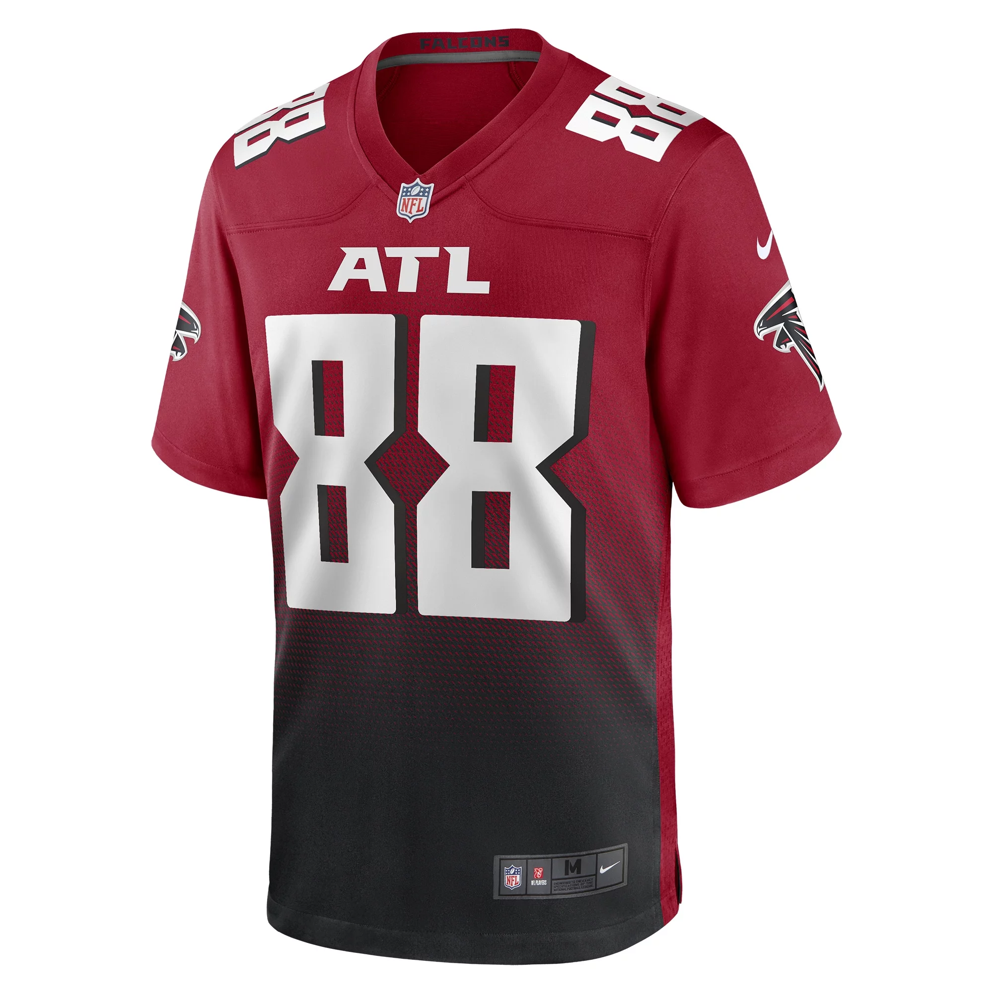 Men's Nike Tony Gonzalez Red Atlanta Falcons Retired Player Alternate Game Jersey
