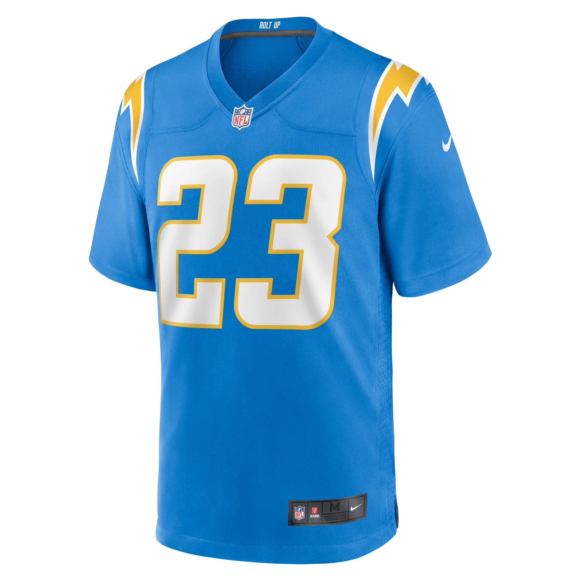 Men's Nike Matt Hankins Powder Blue Los Angeles Chargers Team Game Jersey