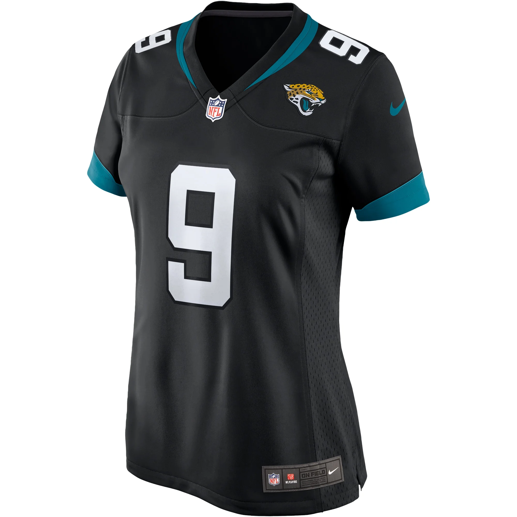 Women's Nike David Garrard Black Jacksonville Jaguars Game Retired Player Jersey
