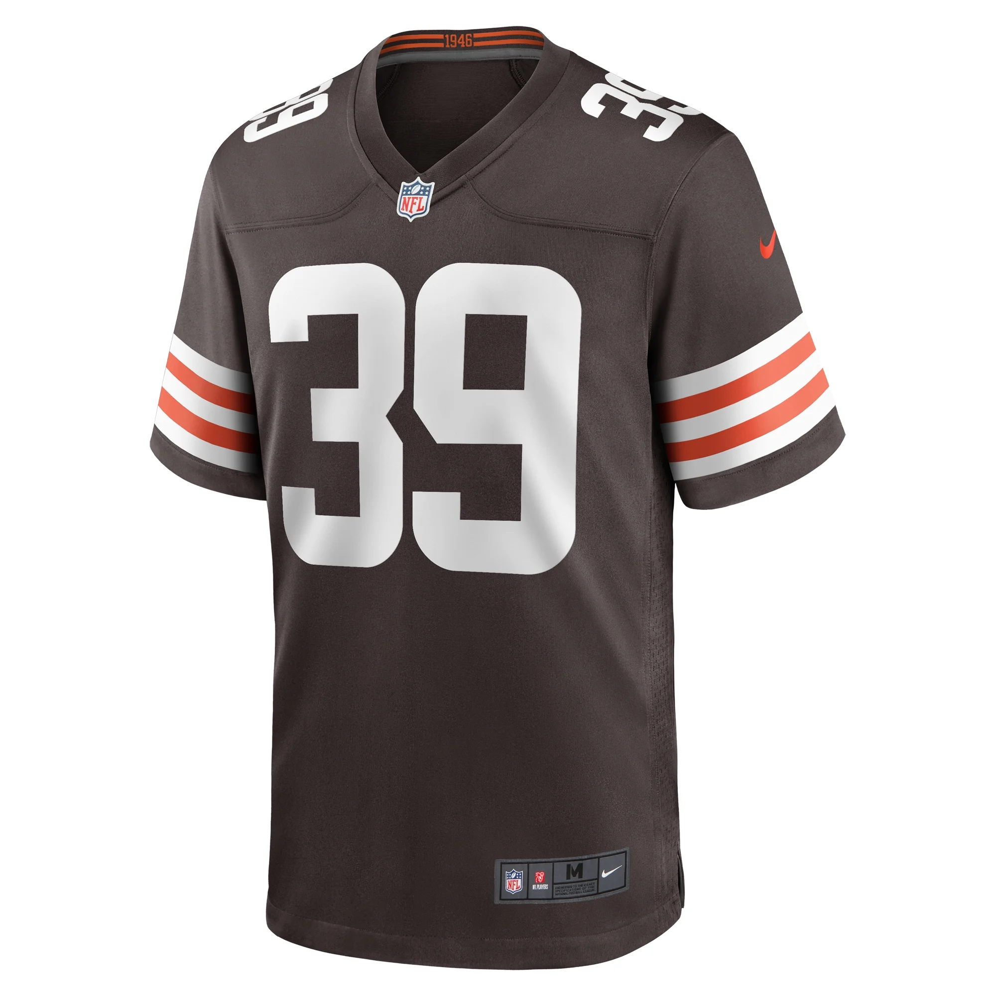 Men's Nike Kenyan Drake Brown Cleveland Browns Game Jersey