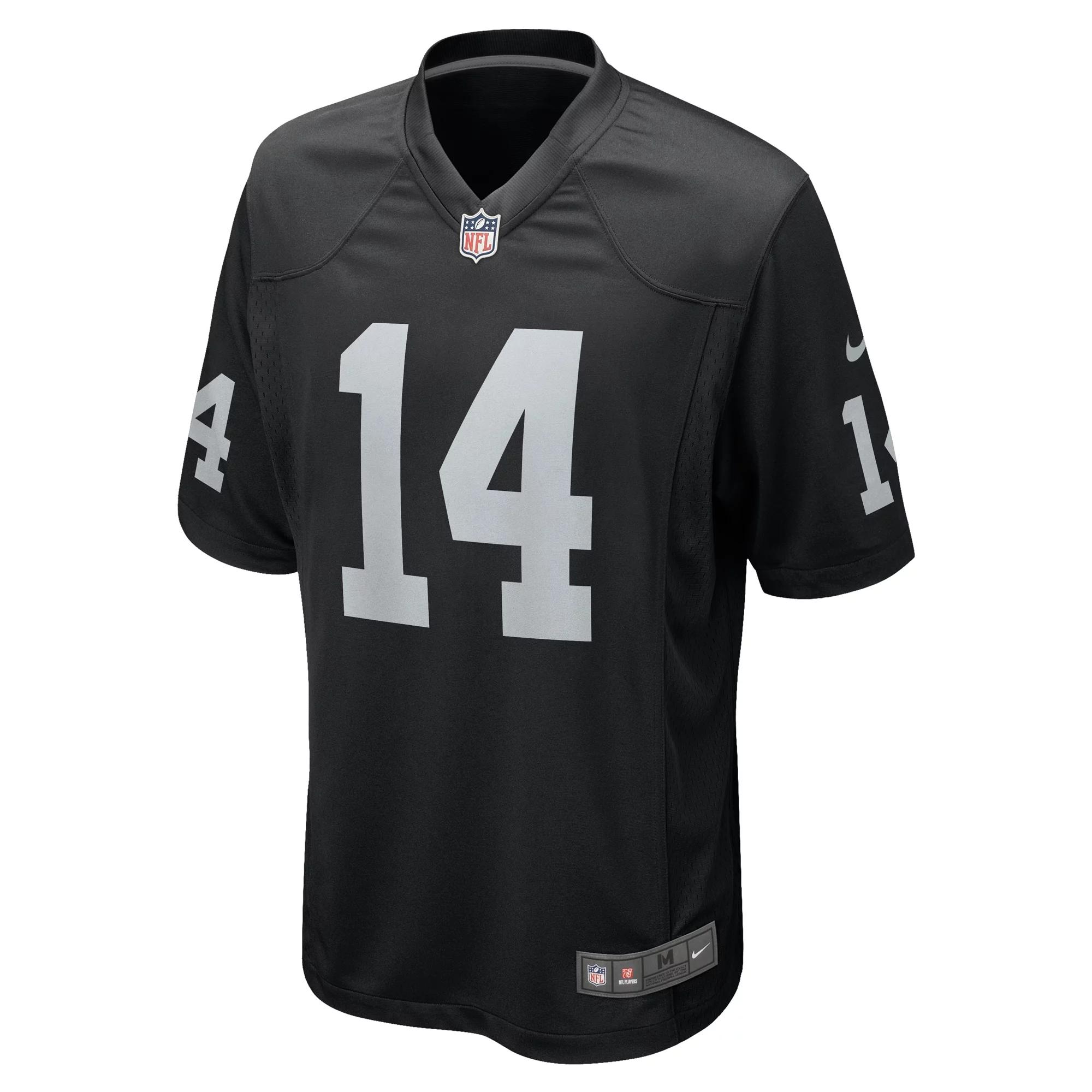 Men's Nike Marquez Callaway Black Las Vegas Raiders Team Game Jersey