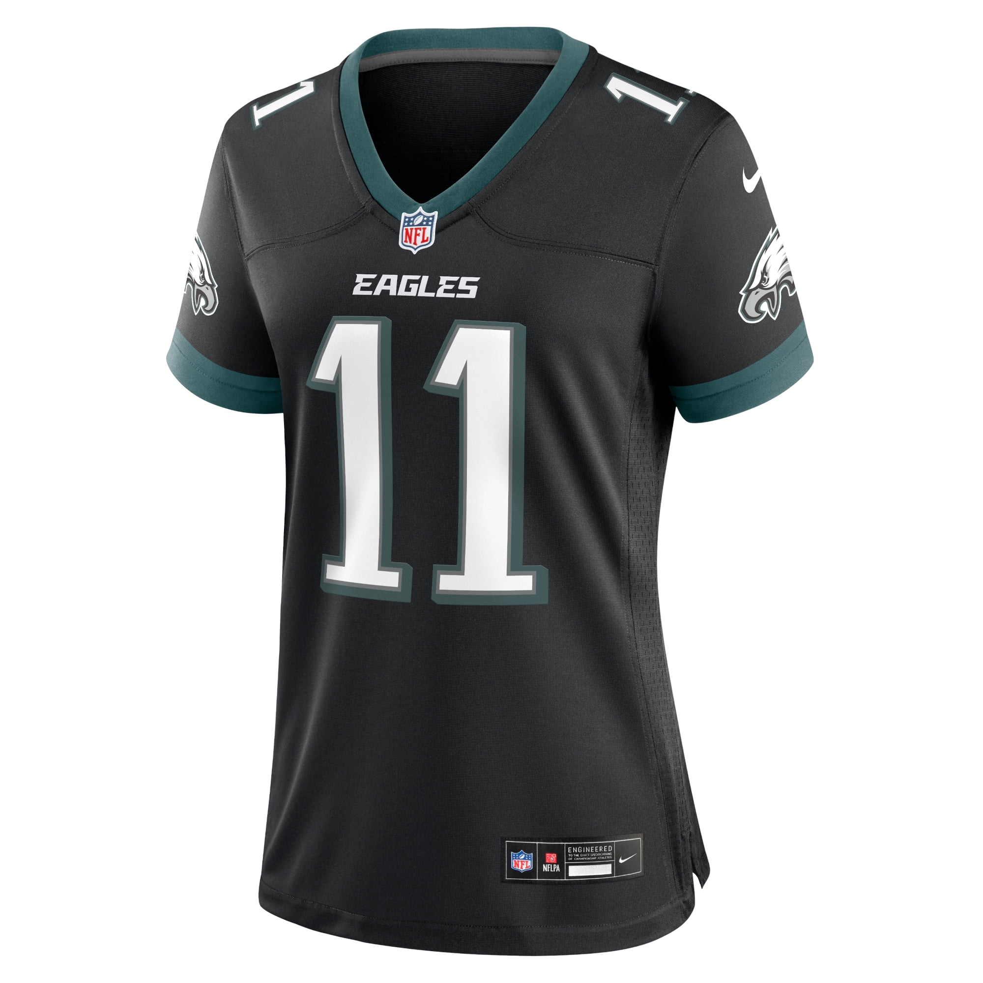 Women's Nike A.J. Brown Black Philadelphia Eagles Alternate Game Jersey