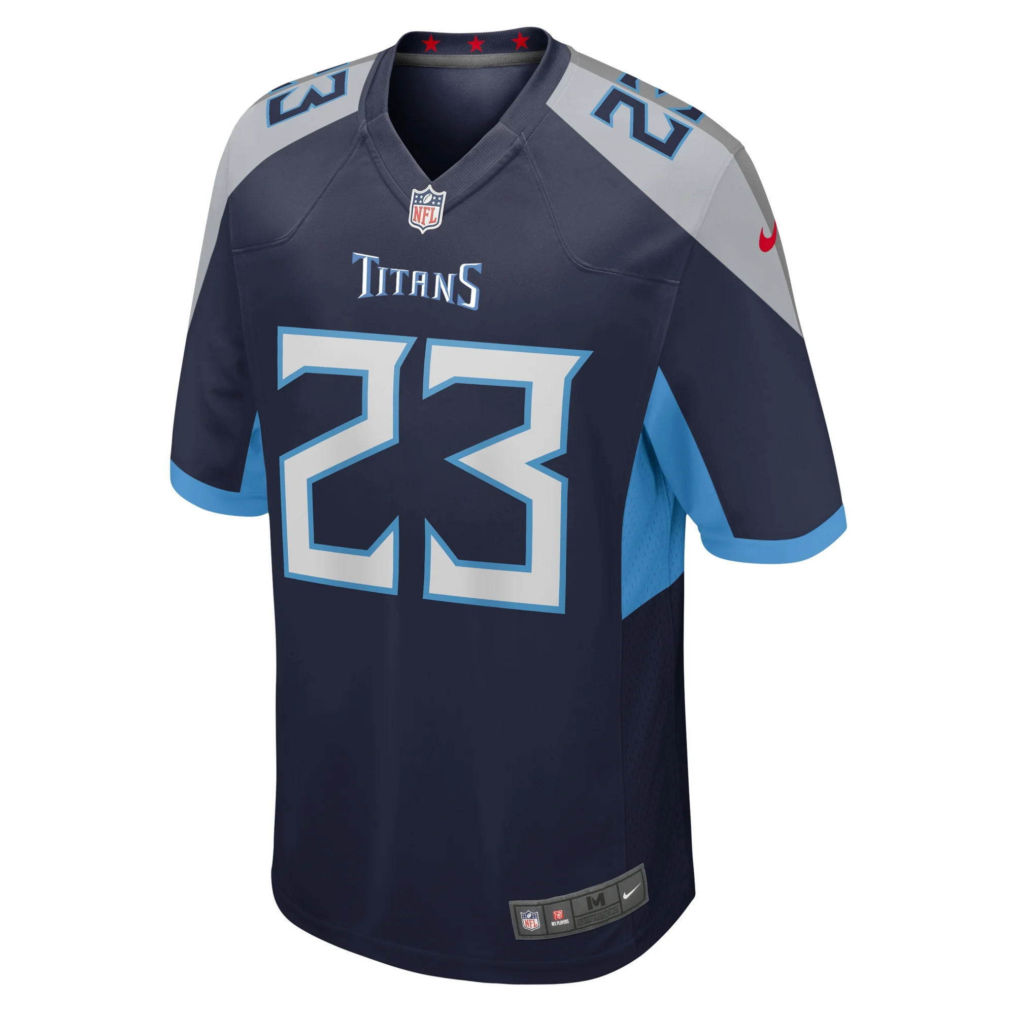Men's Nike Tre Avery Navy Tennessee Titans Team Game Jersey