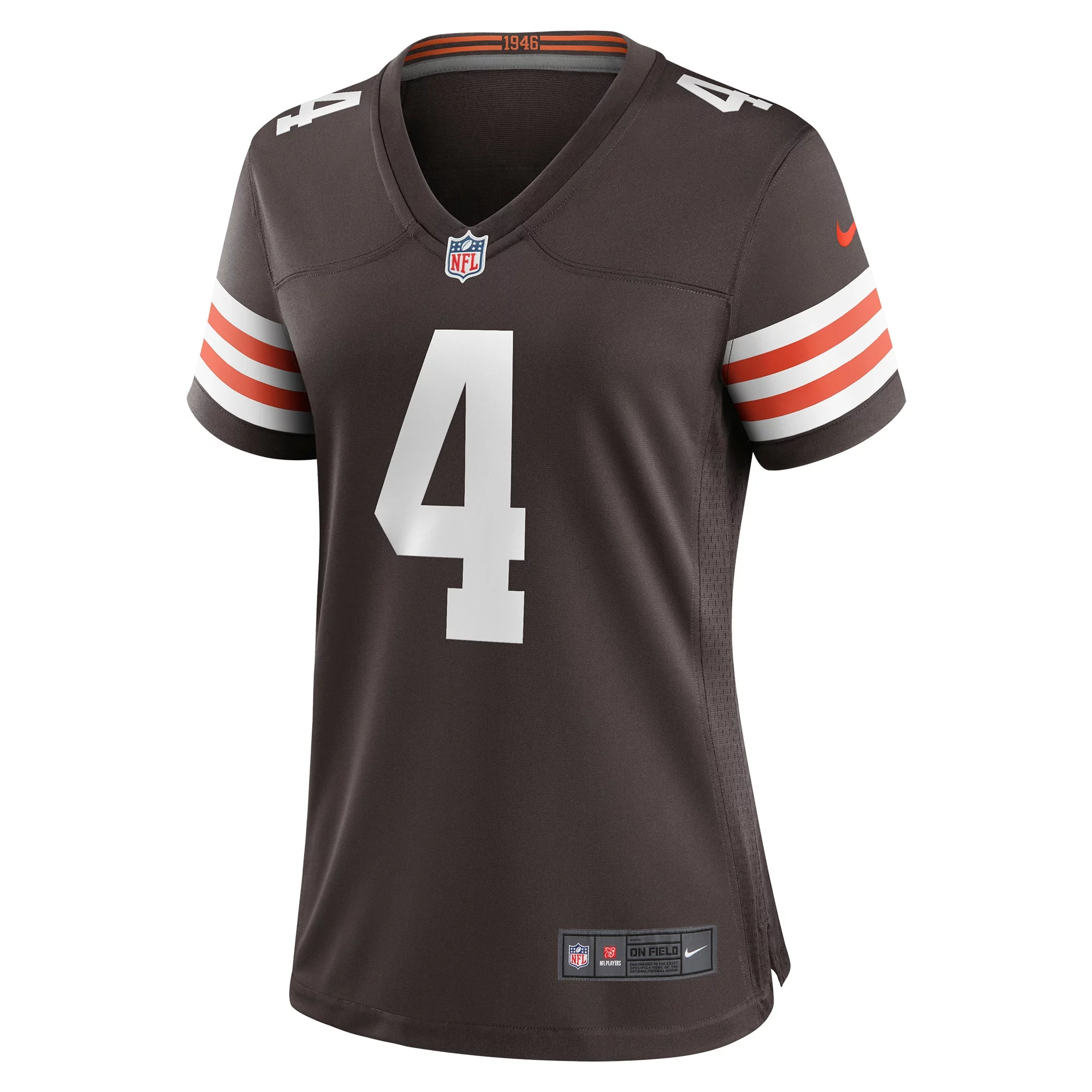 Women's Nike Deshaun Watson Brown Cleveland Browns Player Jersey