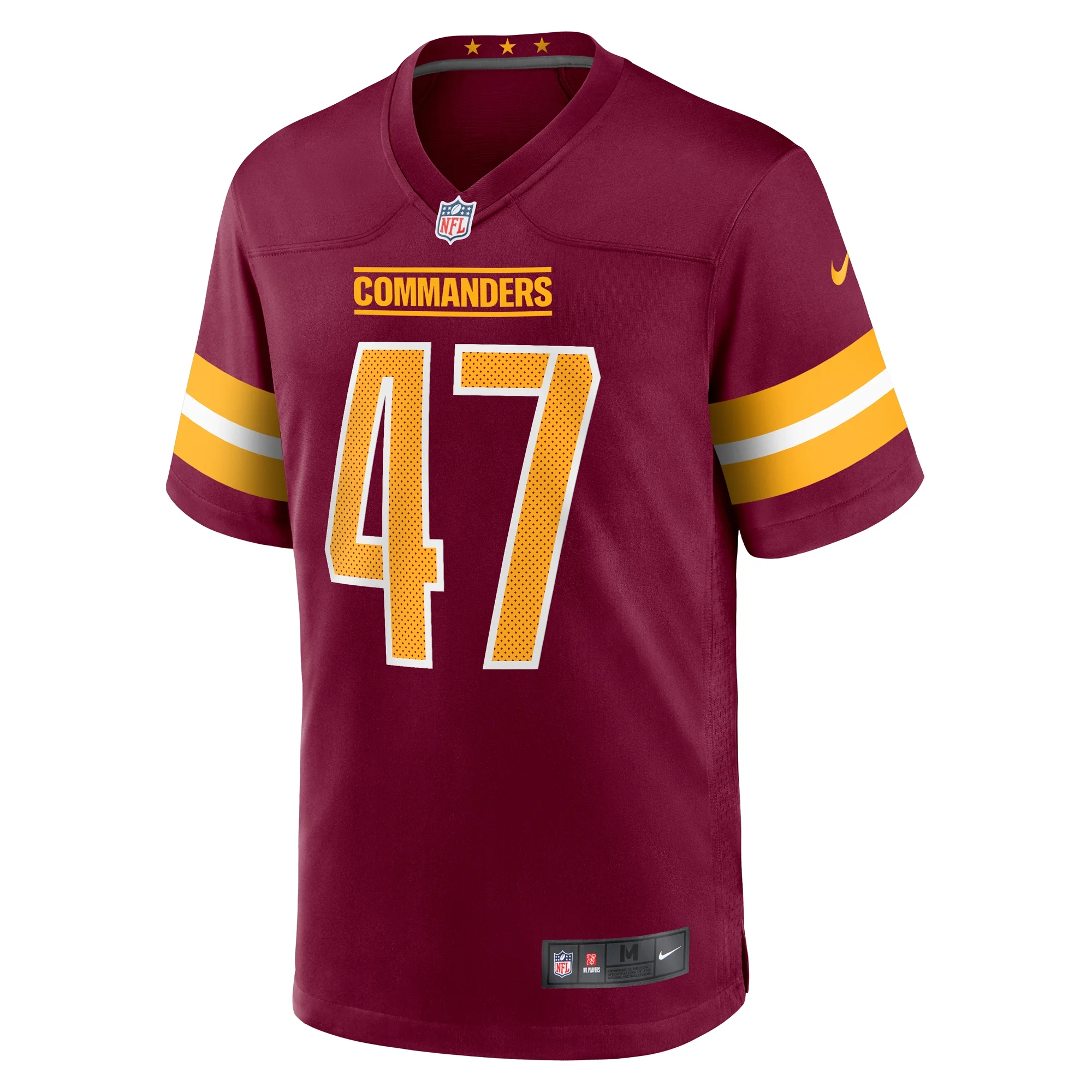 Men's Nike Khaleke Hudson Burgundy Washington Commanders Game Jersey