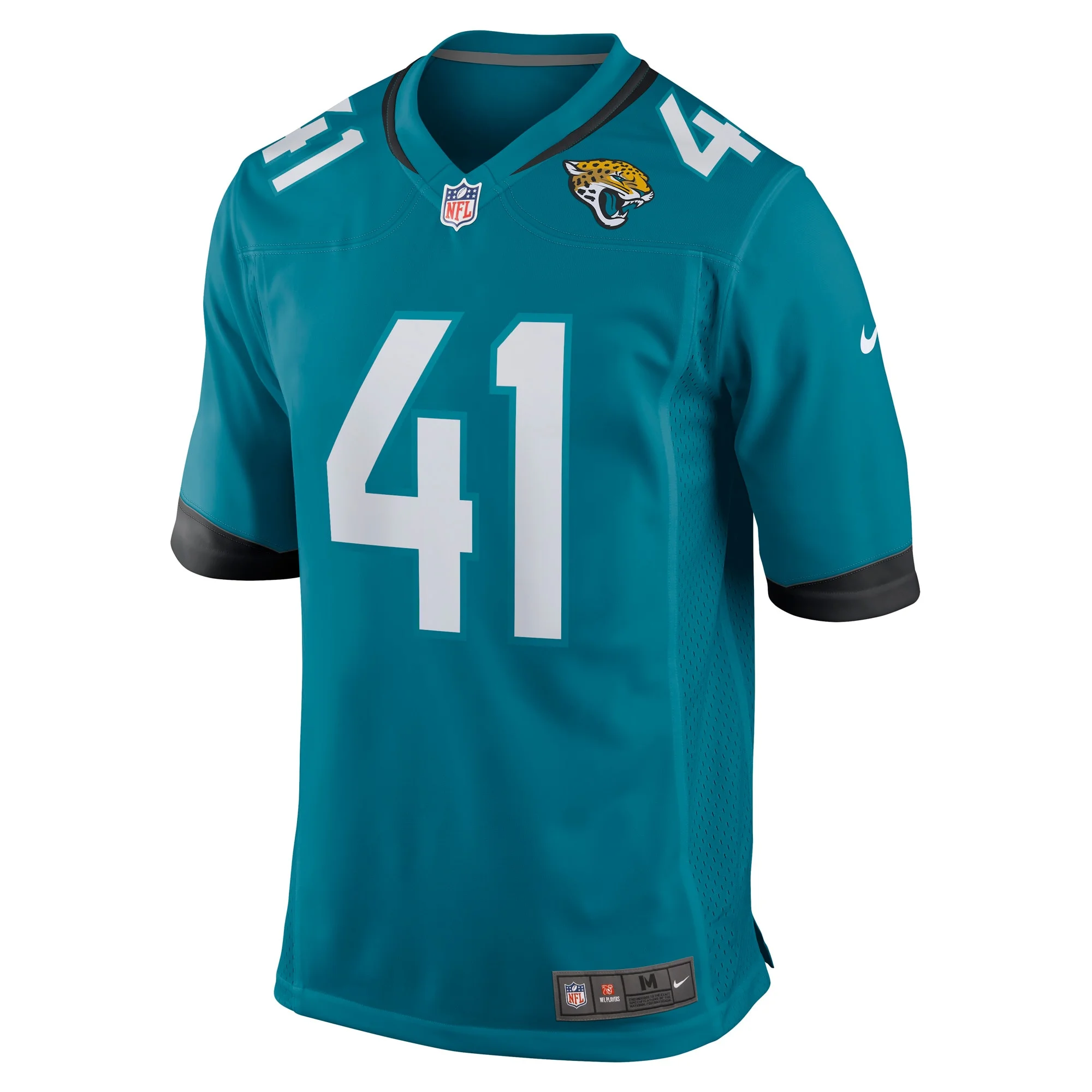 Men's Nike Josh Allen Teal Jacksonville Jaguars Game Jersey