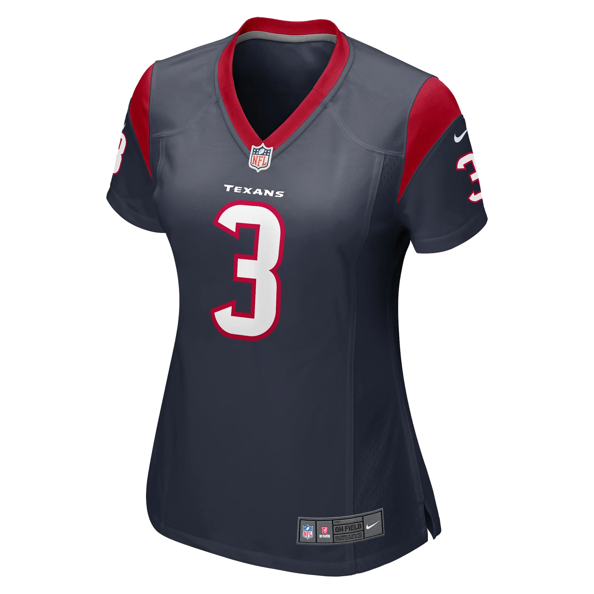Women's Nike Tank Dell Navy Houston Texans Player Game Jersey