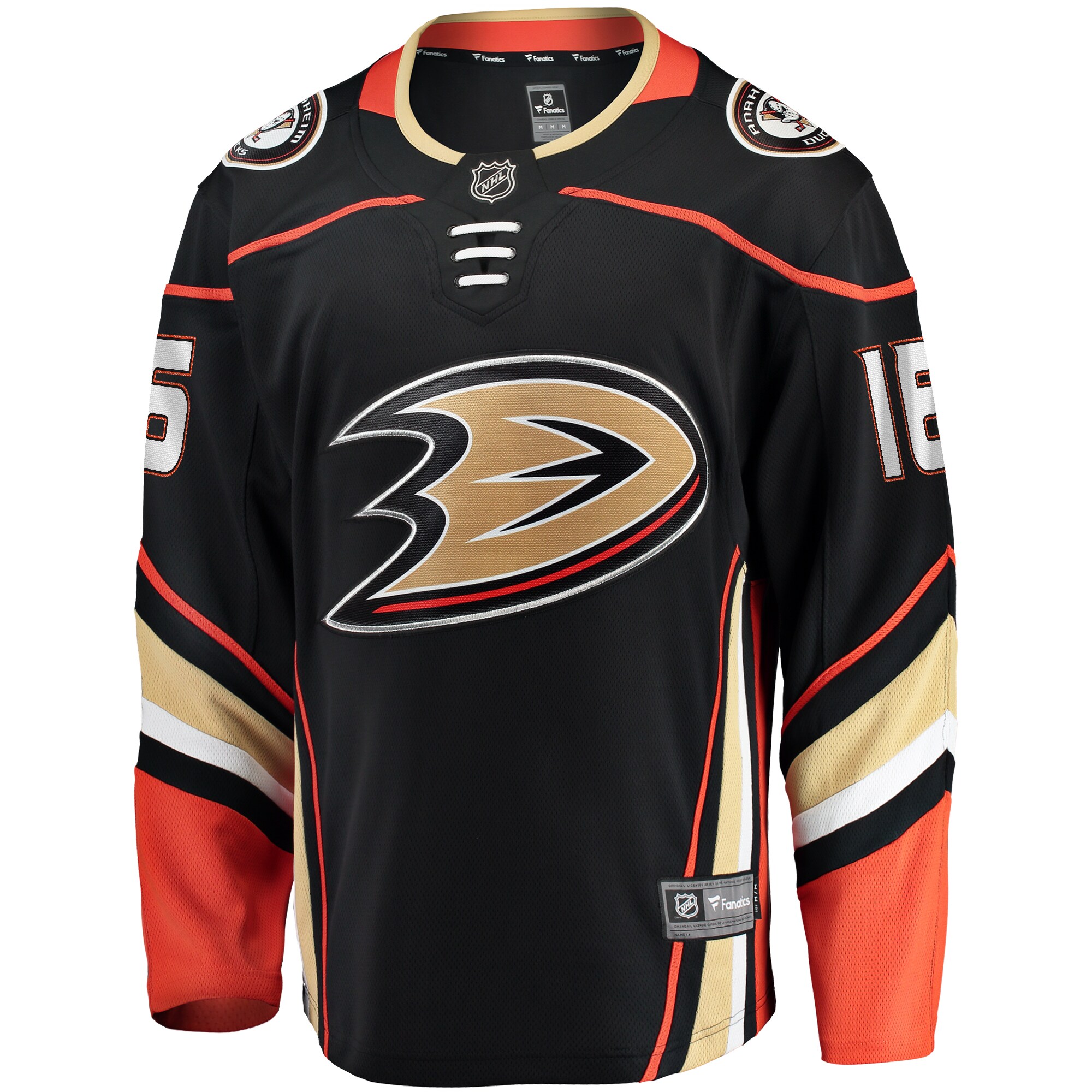 Ryan Strome Anaheim Ducks Fanatics Home Breakaway Jersey - Black