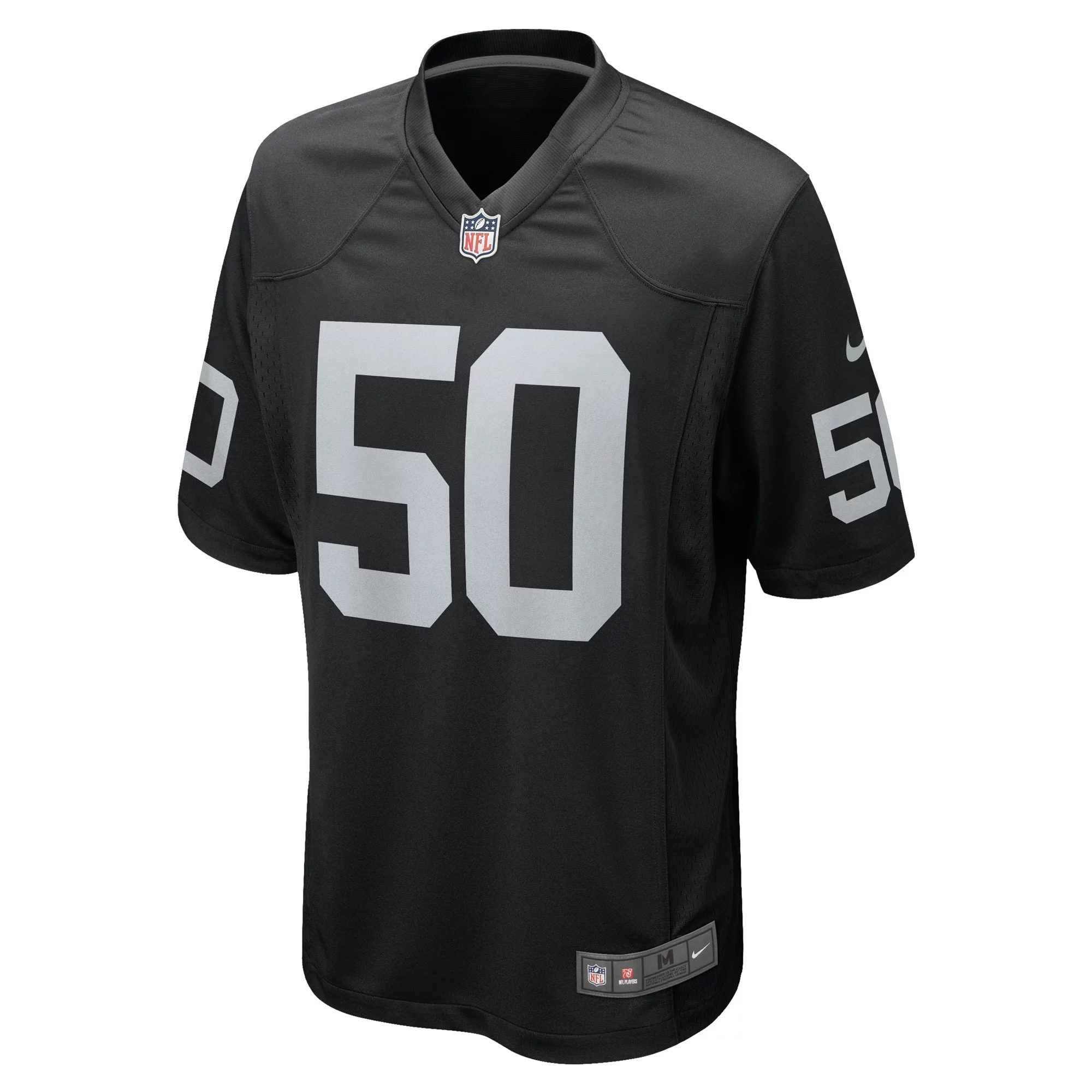 Men's Nike Jacob Bobenmoyer Black Las Vegas Raiders Game Player Jersey