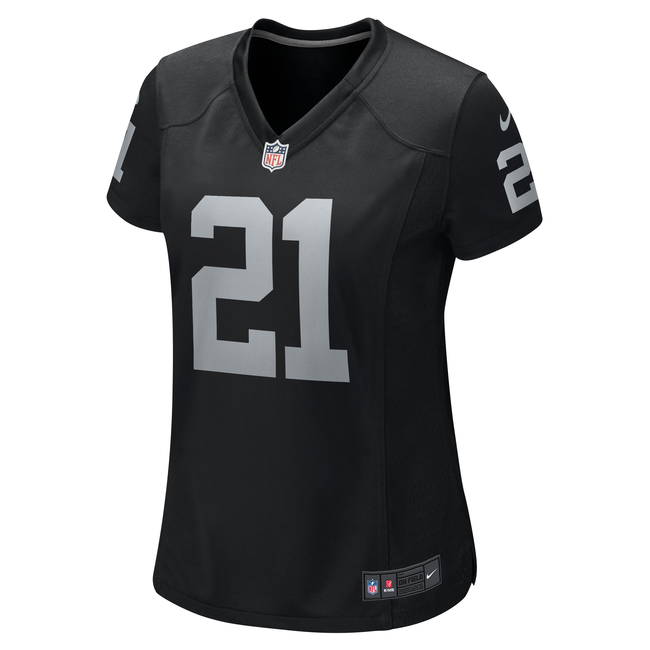 Women's Nike Amik Robertson Black Las Vegas Raiders Team Game Jersey