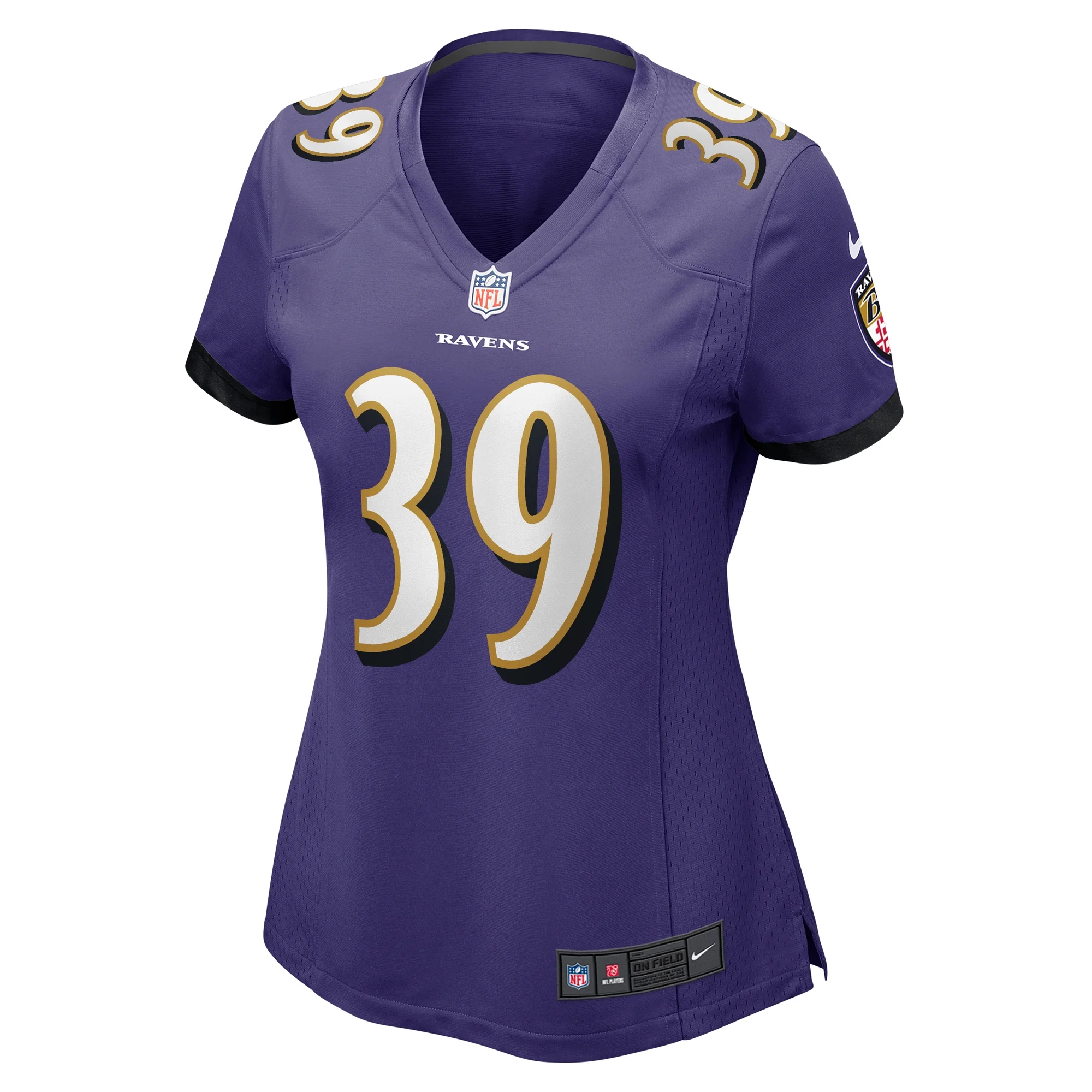 Women's Nike Duron Harmon Purple Baltimore Ravens Game Jersey
