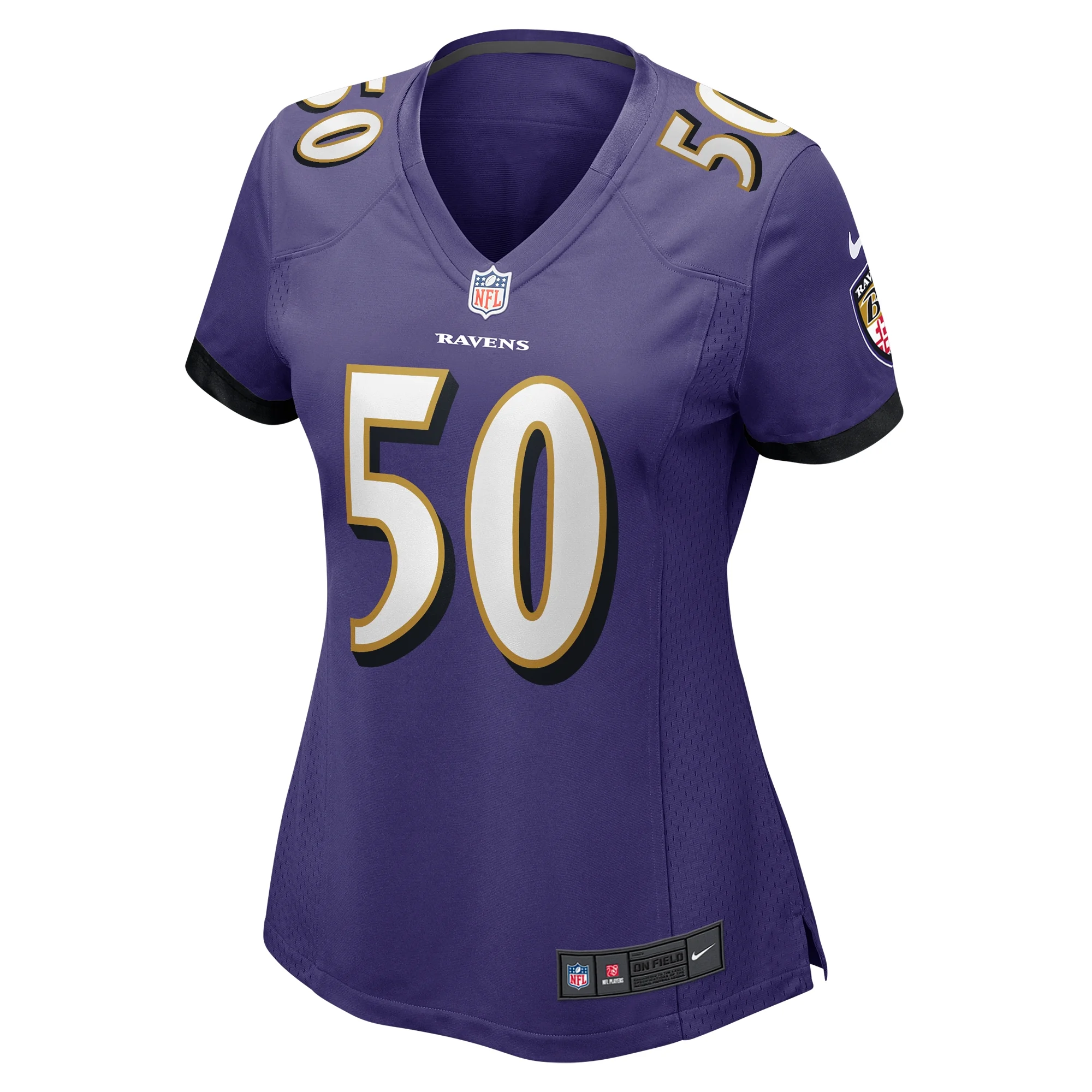 Women's Nike Kyle Van Noy Purple Baltimore Ravens Game Jersey