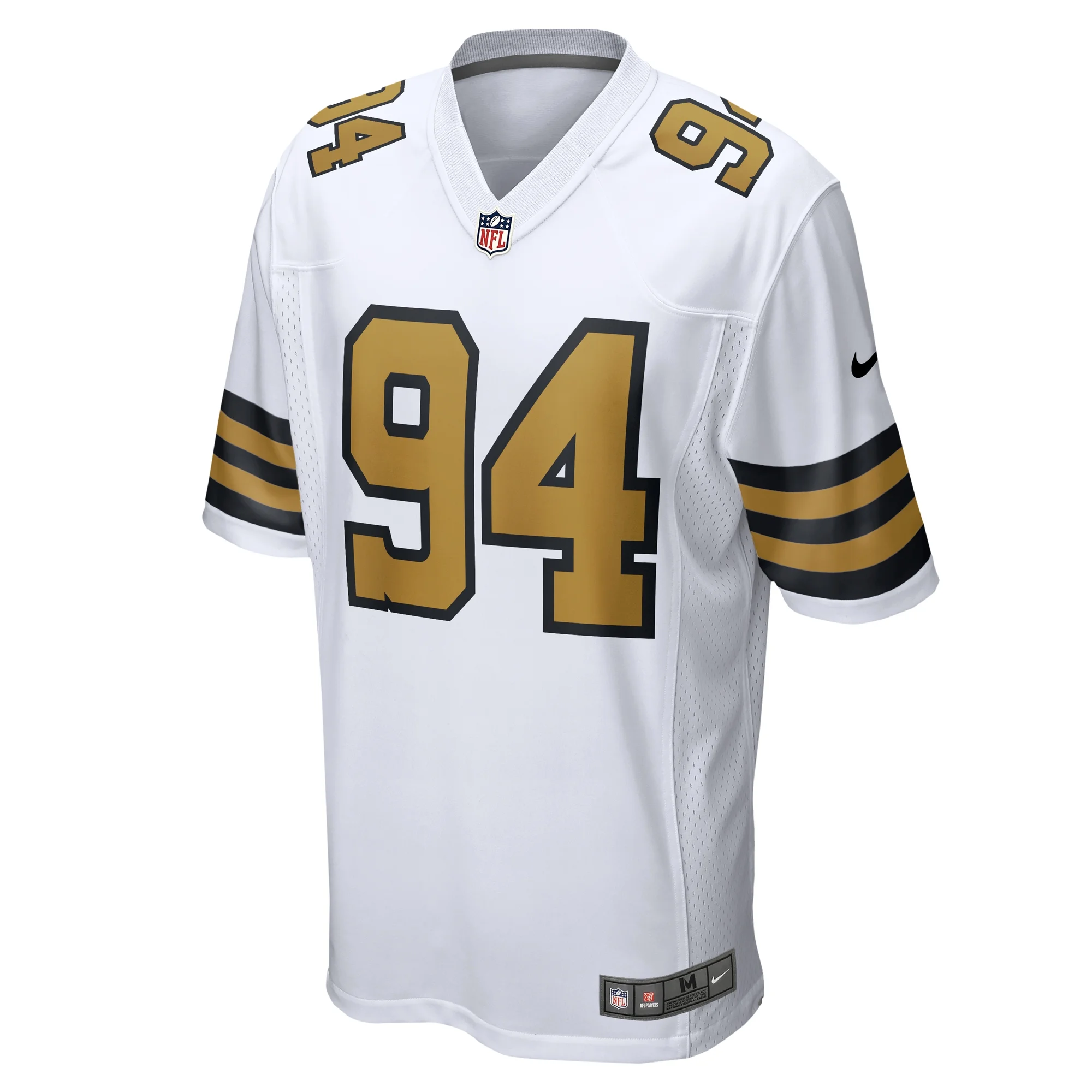 Men's Nike Cameron Jordan White New Orleans Saints Alternate Game Jersey