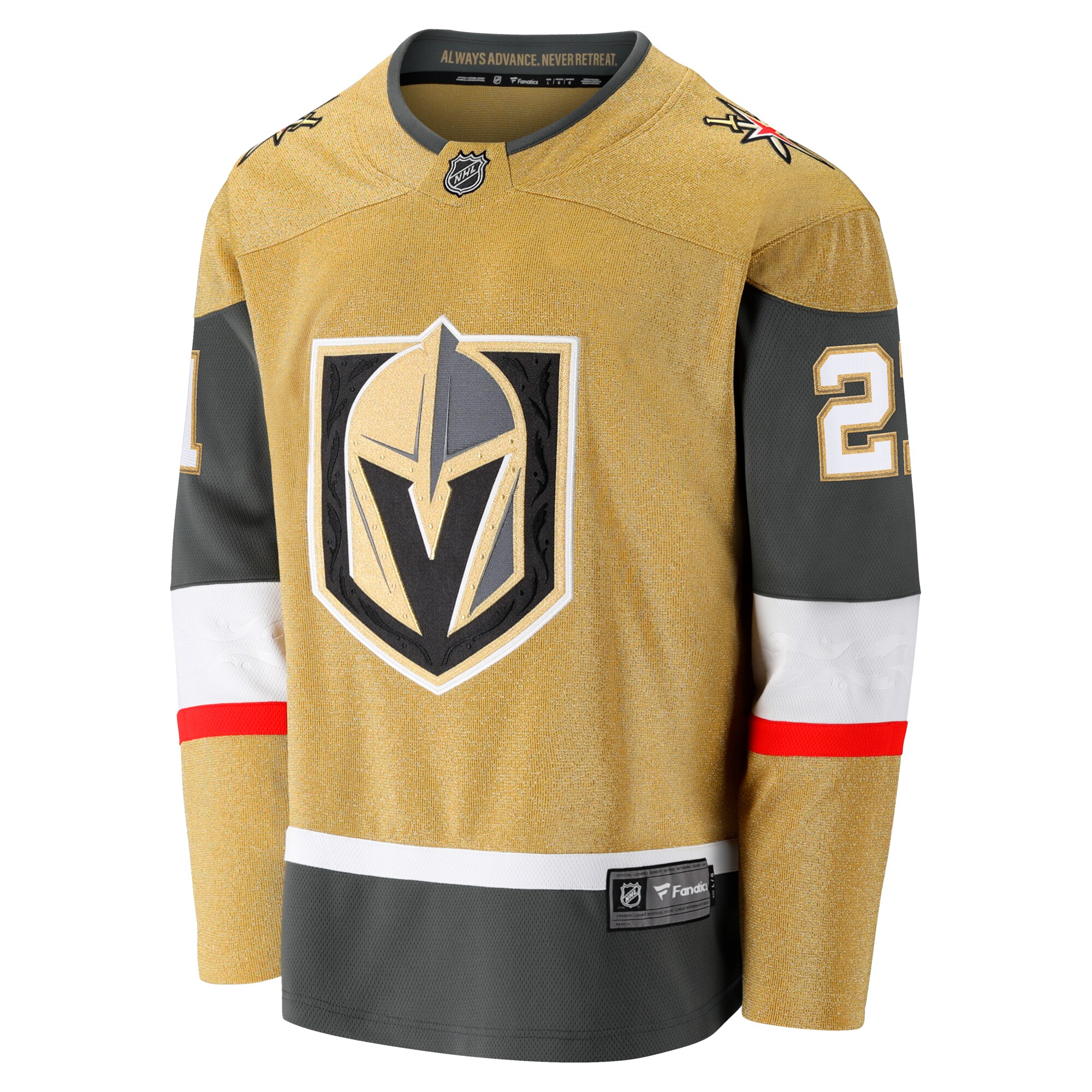 Brett Howden Vegas Golden Knights Fanatics Home Premier Breakaway Player Jersey - Gold