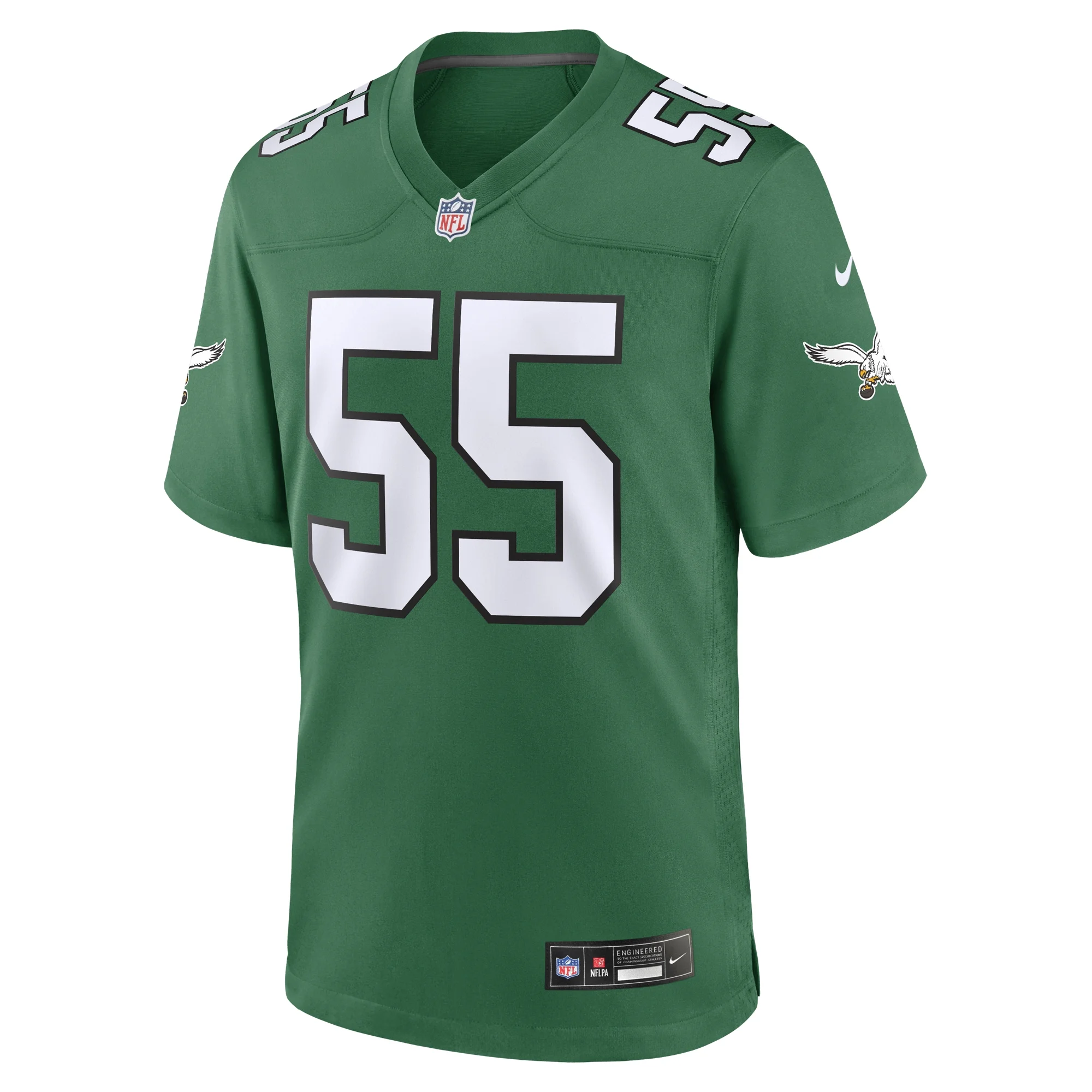 Men's Nike Brandon Graham Kelly Green Philadelphia Eagles Alternate Game Jersey