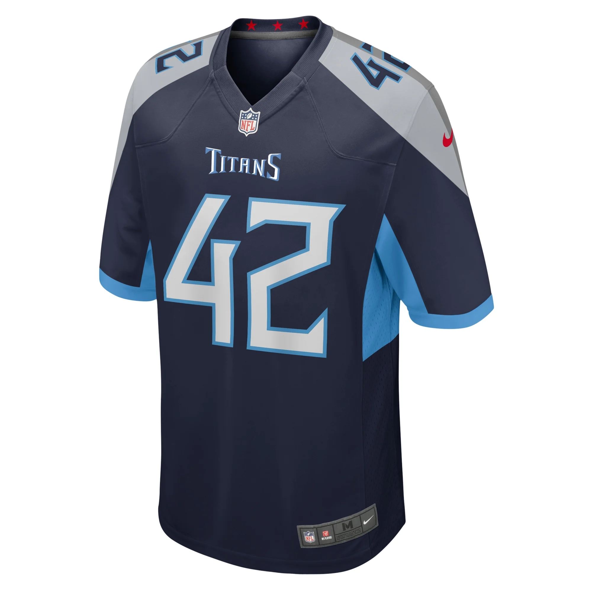 Men's Nike Caleb Murphy Navy Tennessee Titans Team Game Jersey