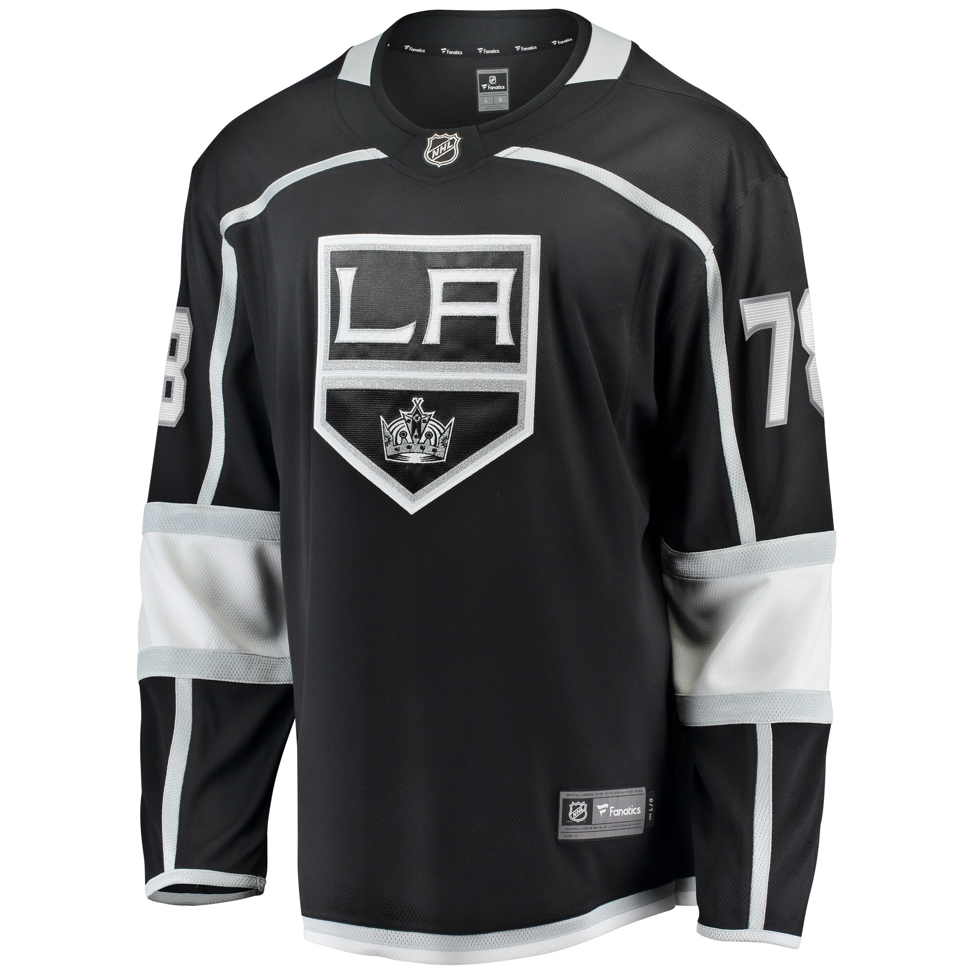Alex Laferriere Los Angeles Kings Fanatics Home Premier Breakaway Player Jersey - Black