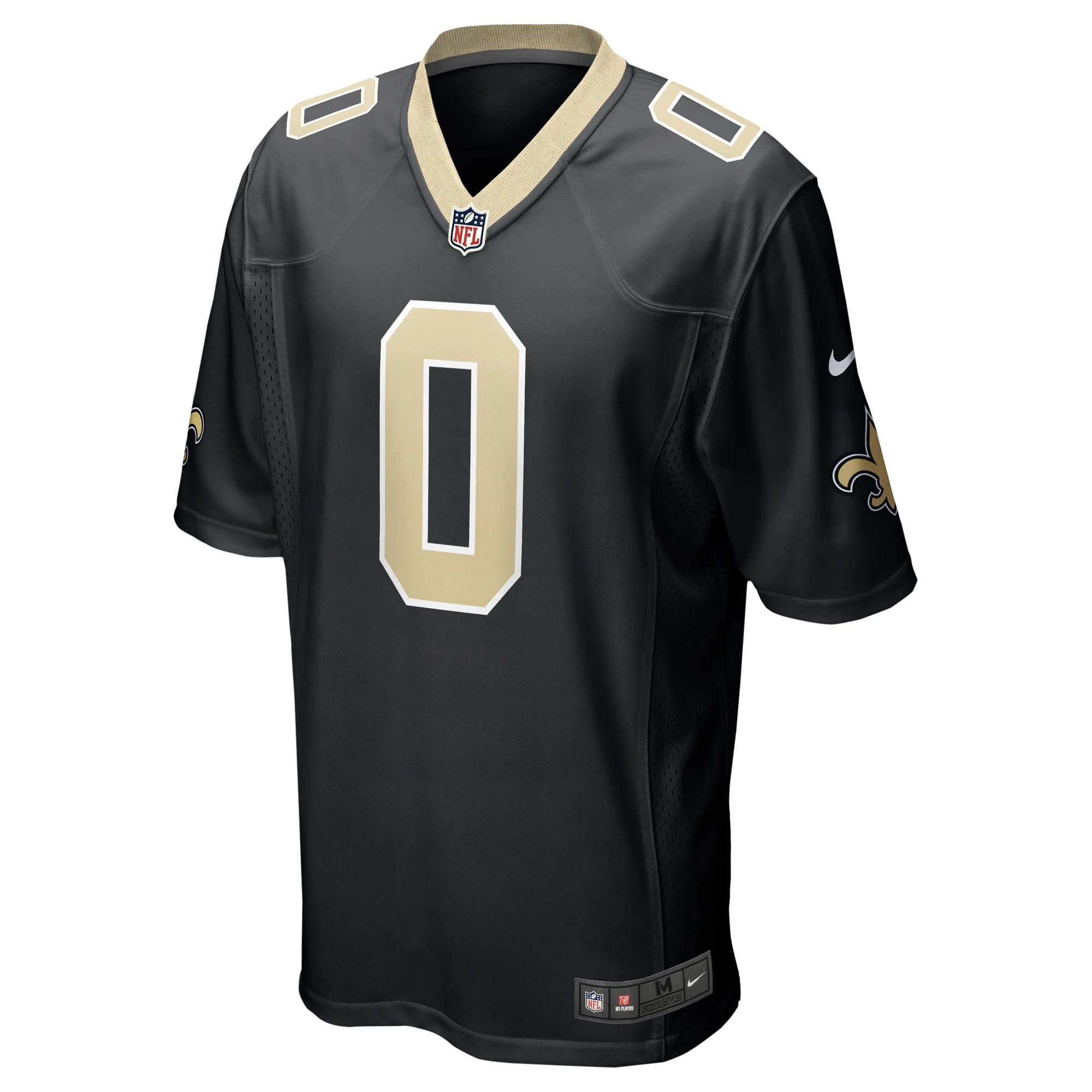 Men's Nike Ugo Amadi Black New Orleans Saints Team Game Jersey