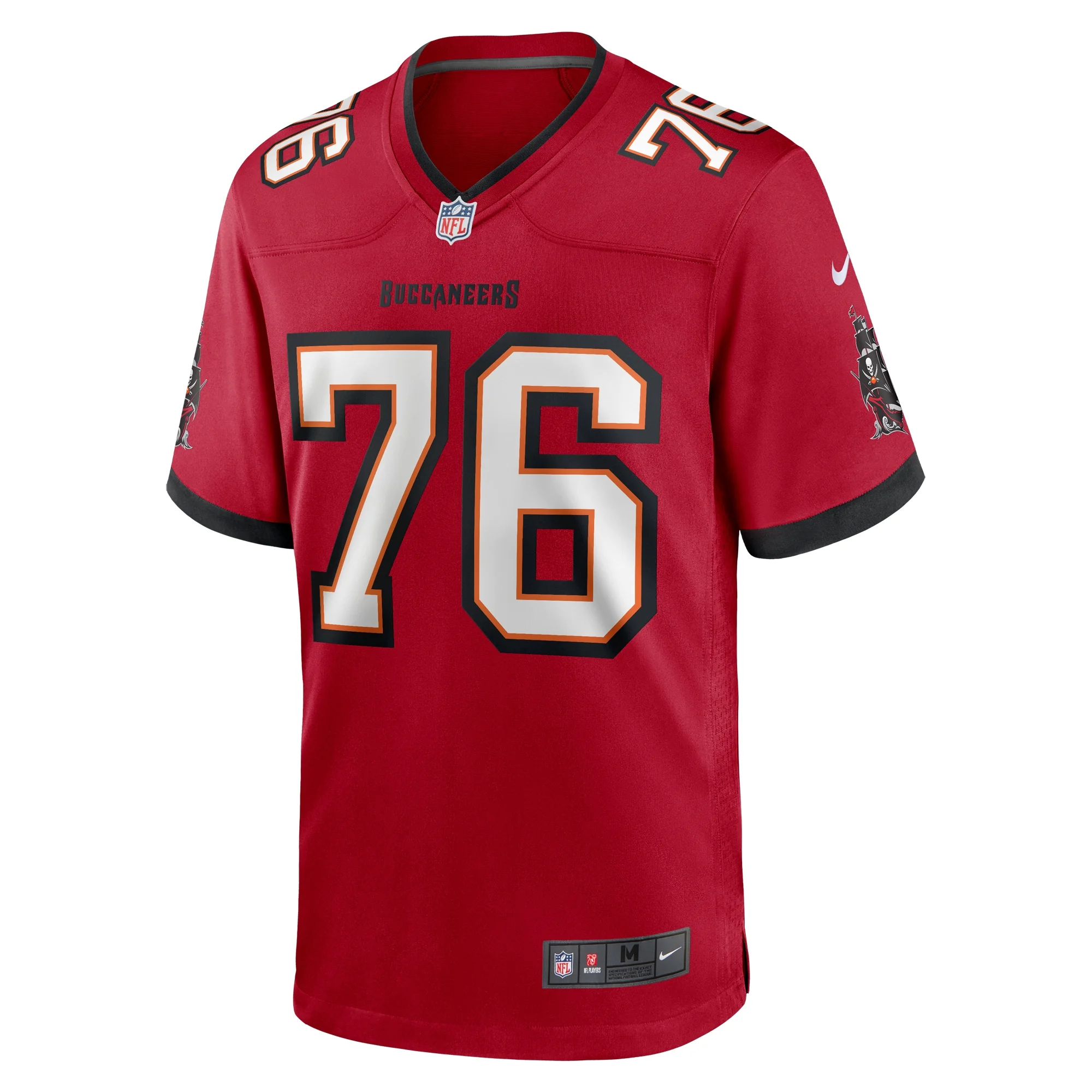 Men's Nike Iosua Opeta Red Tampa Bay Buccaneers Game Jersey