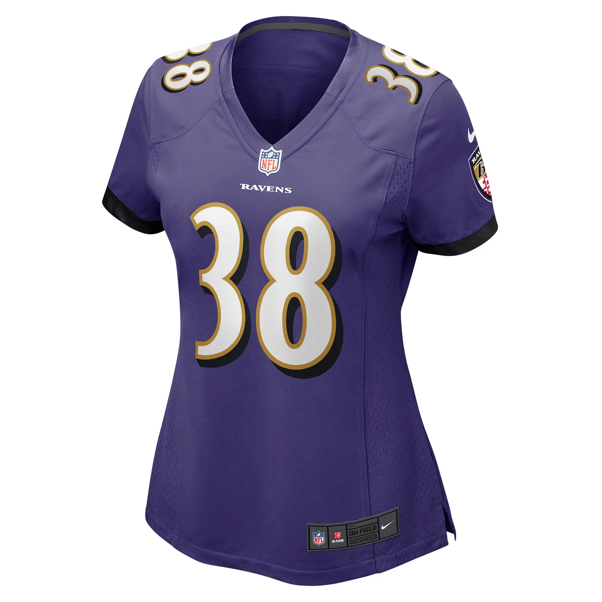 Women's Nike Ben Mason Purple Baltimore Ravens Game Jersey