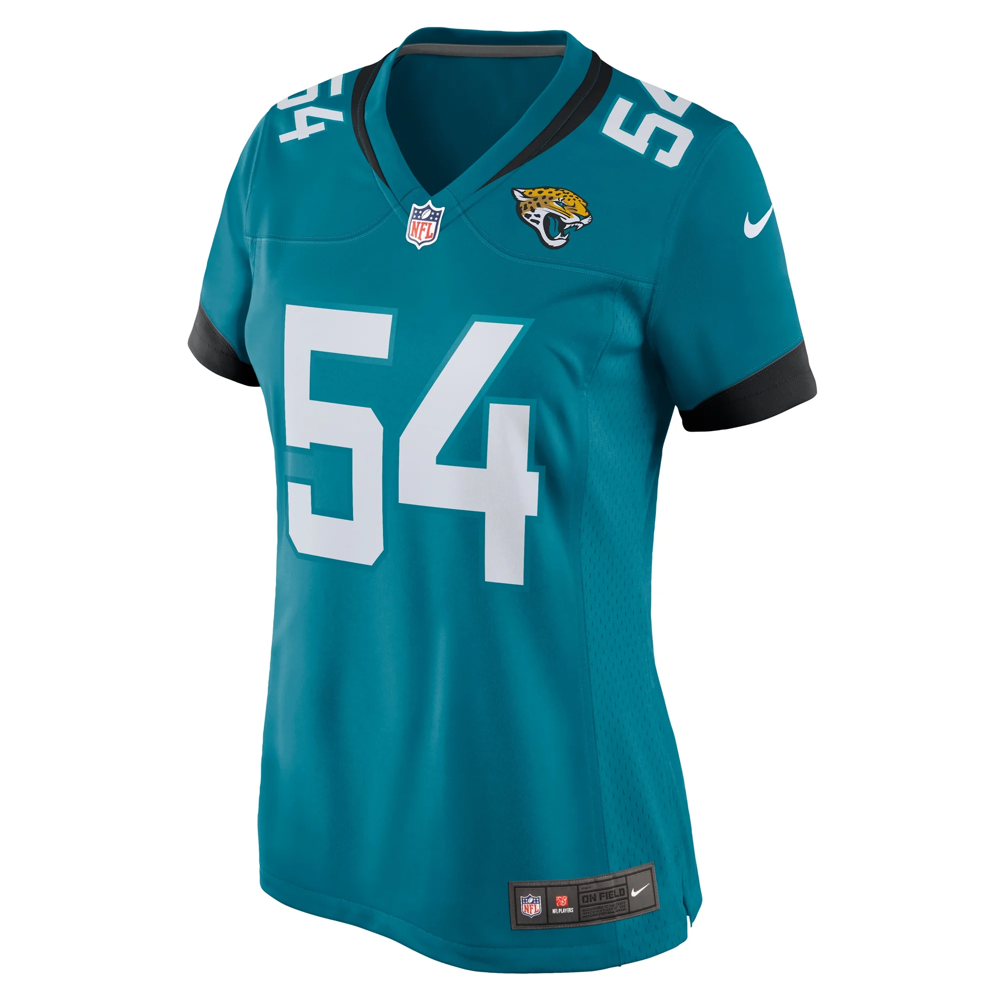 Women's Nike DJ Coleman Teal Jacksonville Jaguars Game Jersey