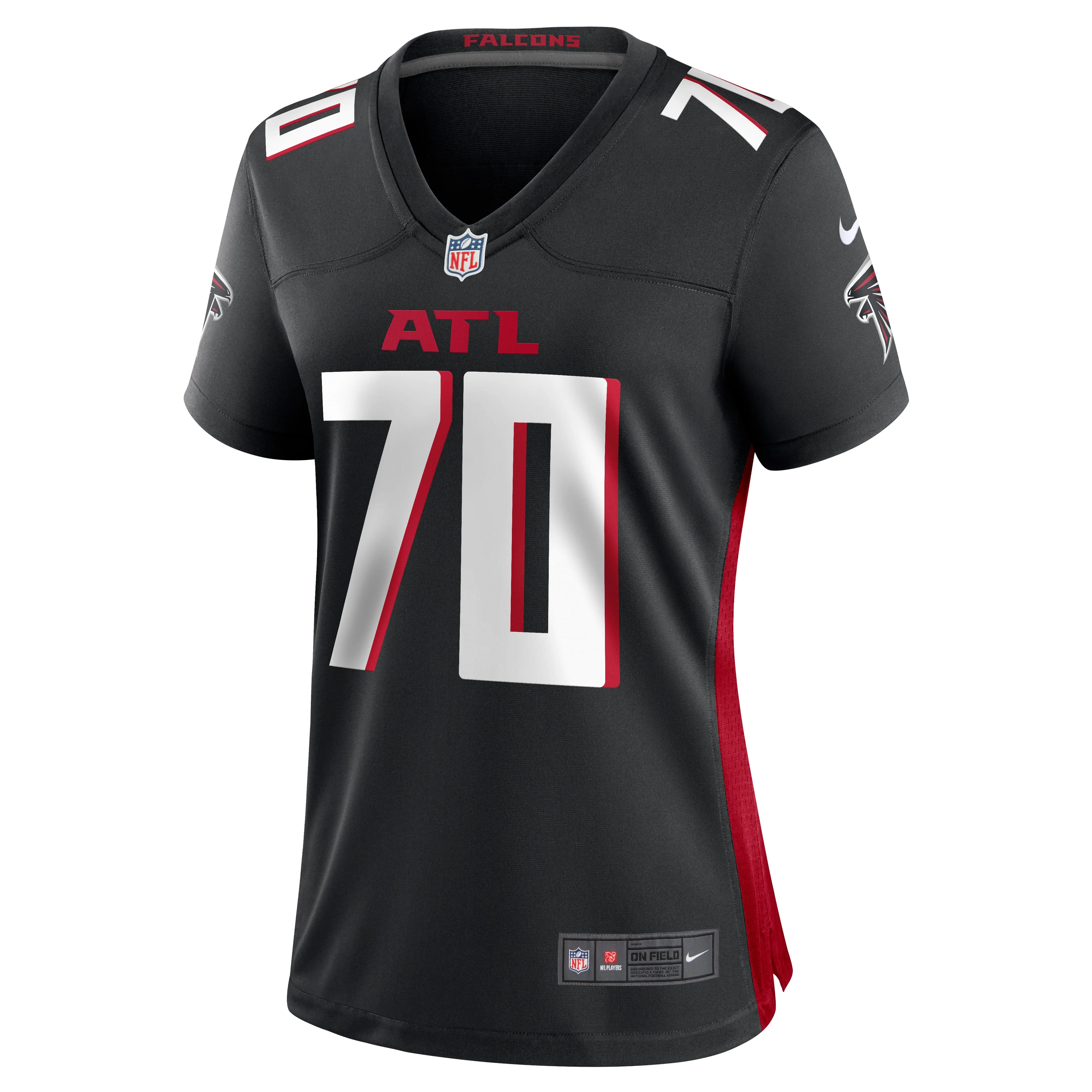 Women's Nike Jake Matthews Black Atlanta Falcons Game Jersey