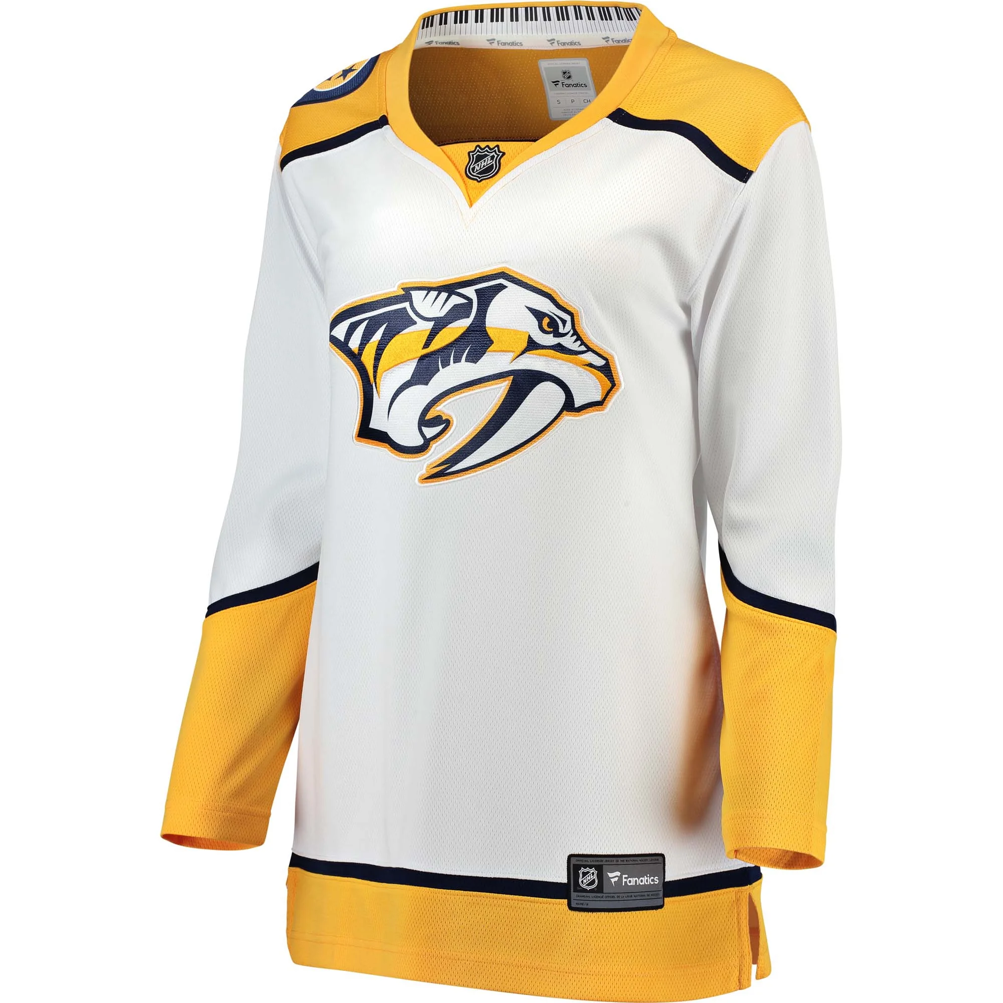 Women's Fanatics White Nashville Predators Away Breakaway Jersey