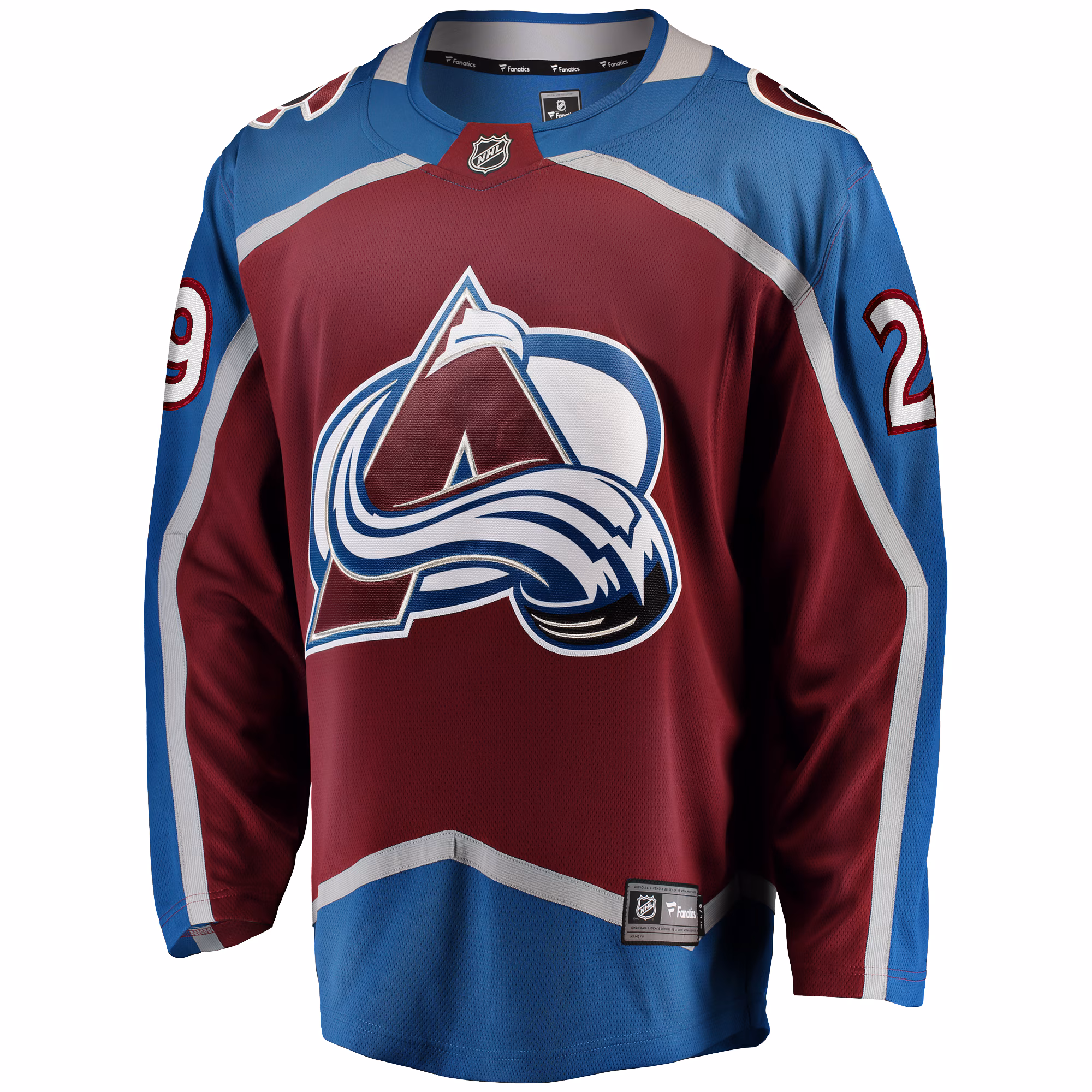 Nathan MacKinnon Colorado Avalanche Fanatics Home Breakaway Jersey - Burgundy