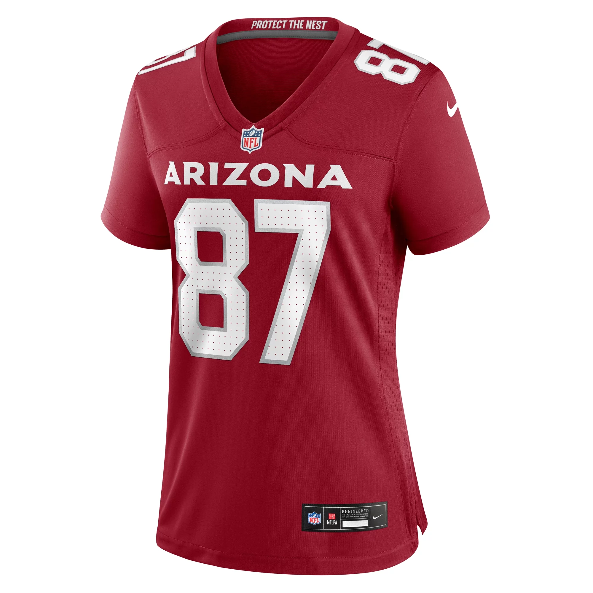 Women's Nike Geoff Swaim Cardinal Arizona Cardinals Team Game Jersey