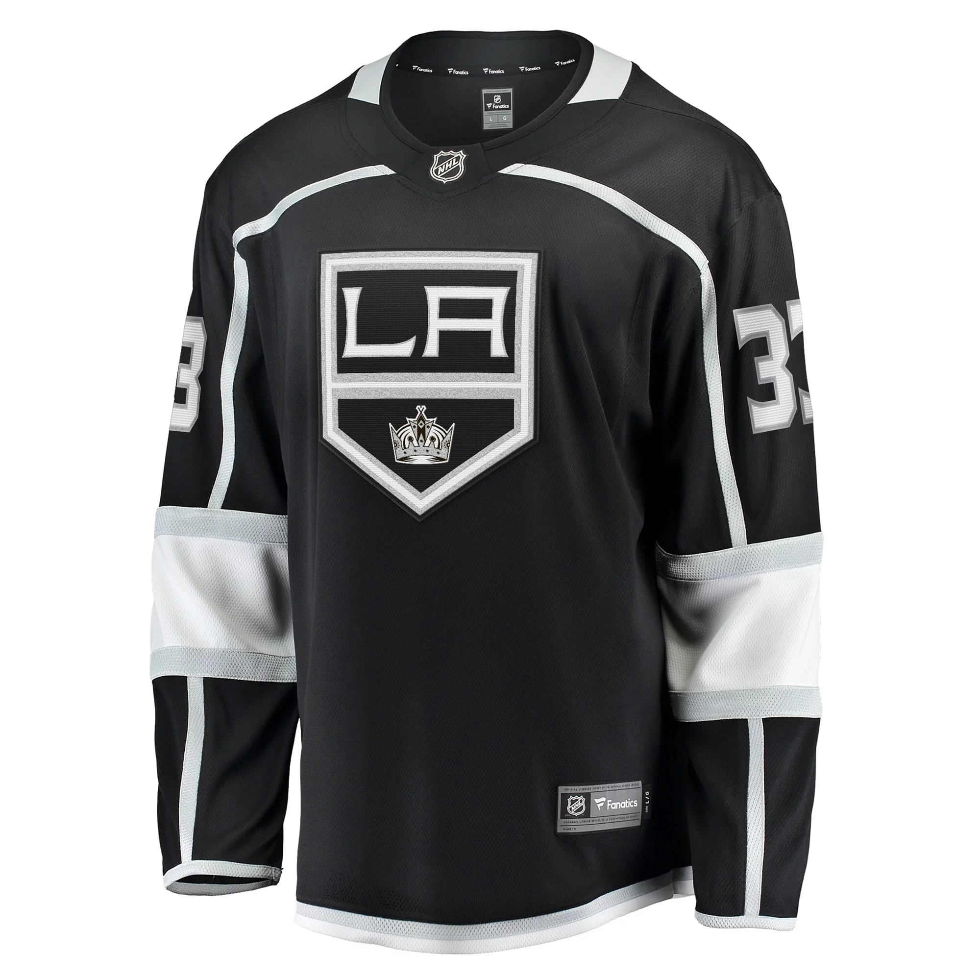 Men's Fanatics Viktor Arvidsson Black Los Angeles Kings Home Breakaway Player Jersey