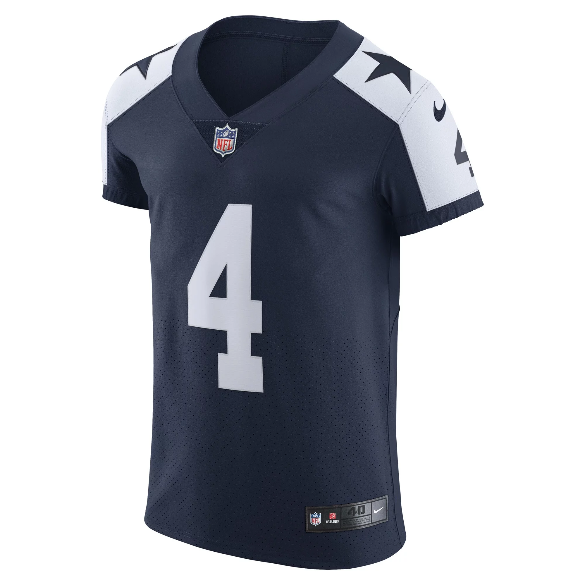 Men's Nike Dak Prescott Navy Dallas Cowboys Alternate Vapor Elite Player Jersey
