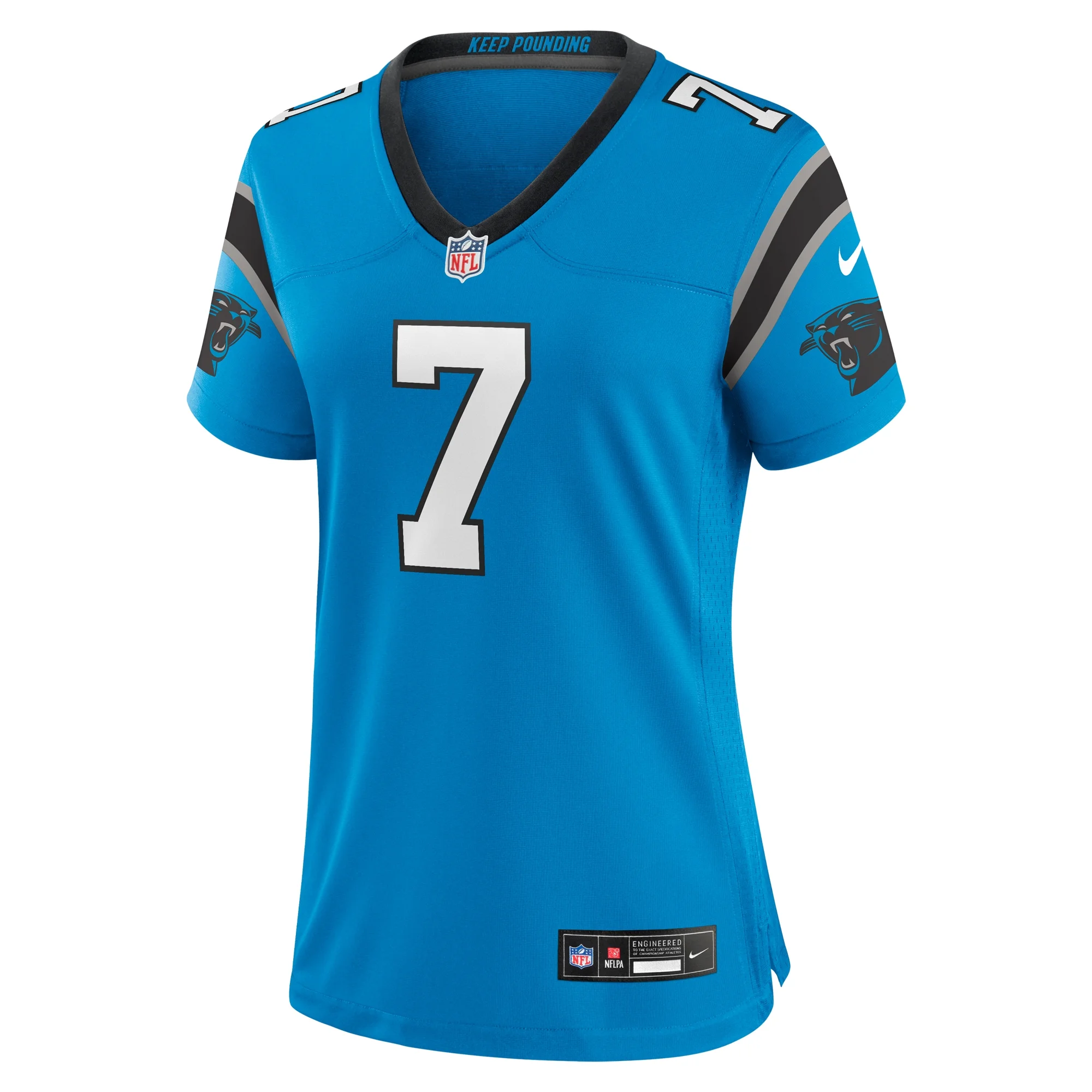 Women's Nike Jadeveon Clowney Blue Carolina Panthers Alternate Game Jersey