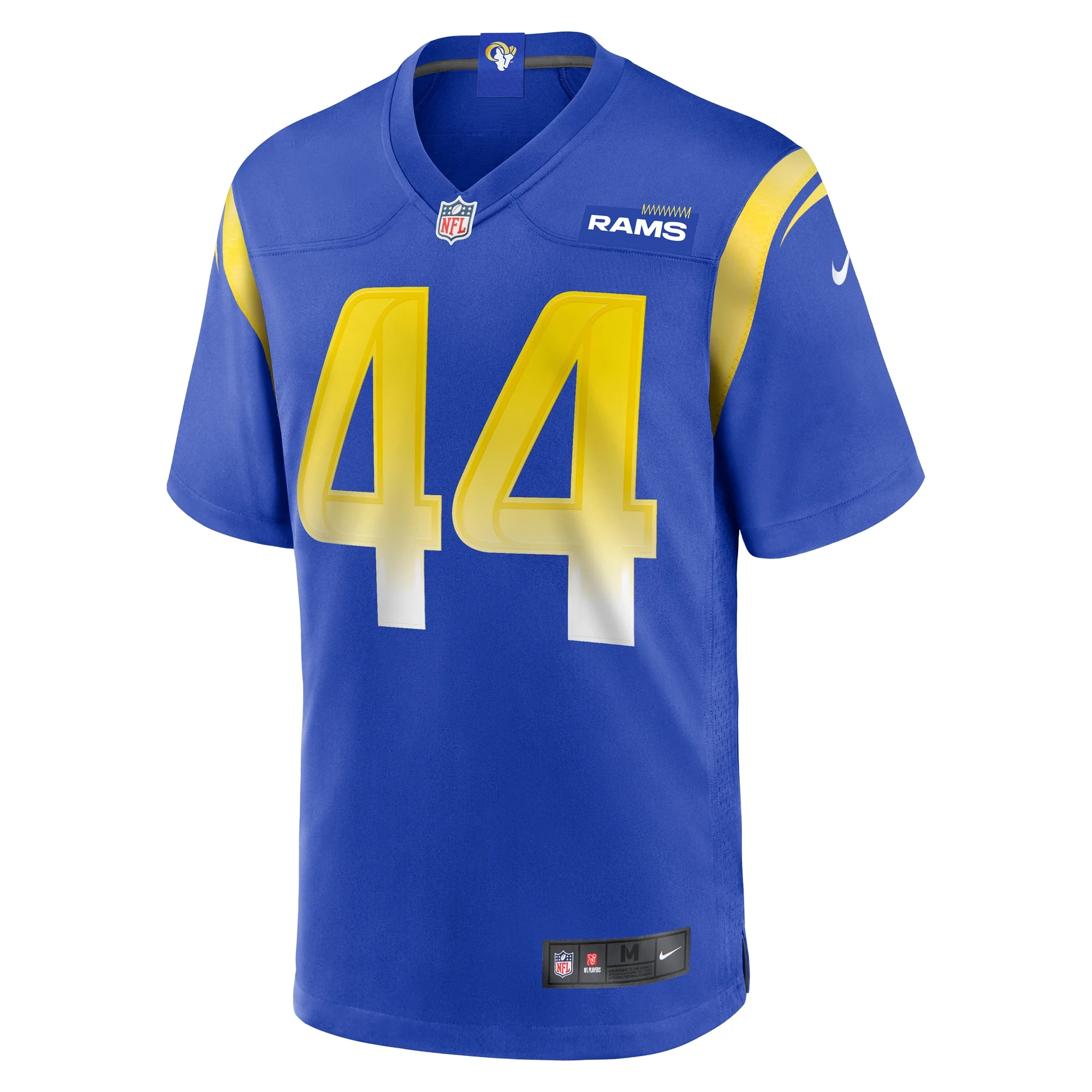 Men's Nike Ahkello Witherspoon Royal Los Angeles Rams Game Jersey