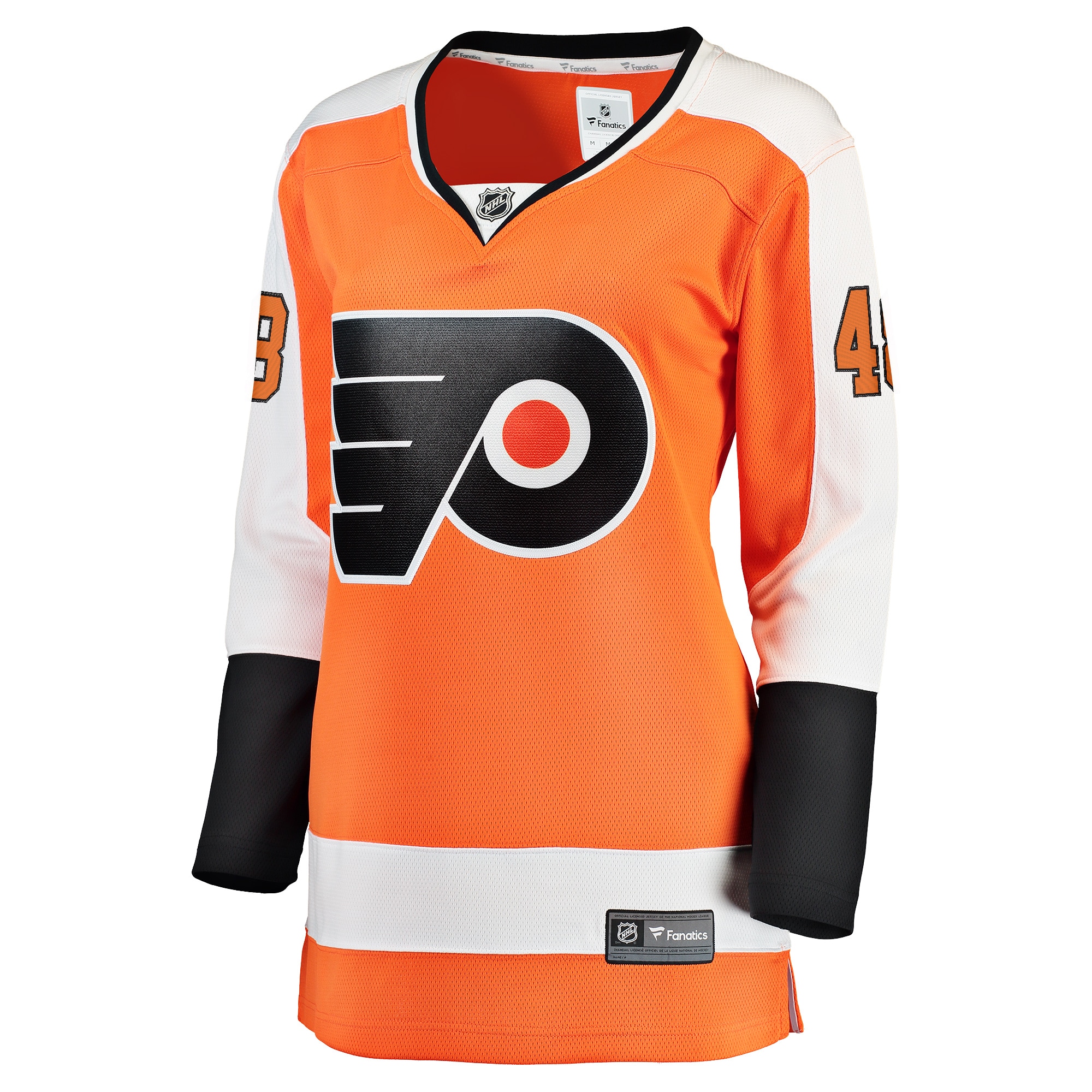 Women's Fanatics Morgan Frost Orange Philadelphia Flyers Breakaway Player Jersey